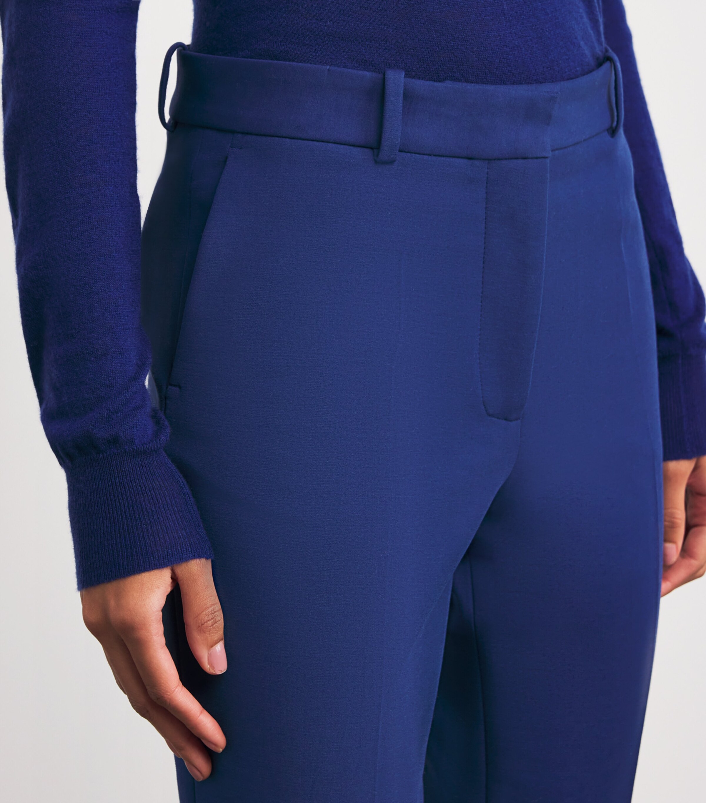 Gabardine Stretch Coleman Trousers COBALT Image 6