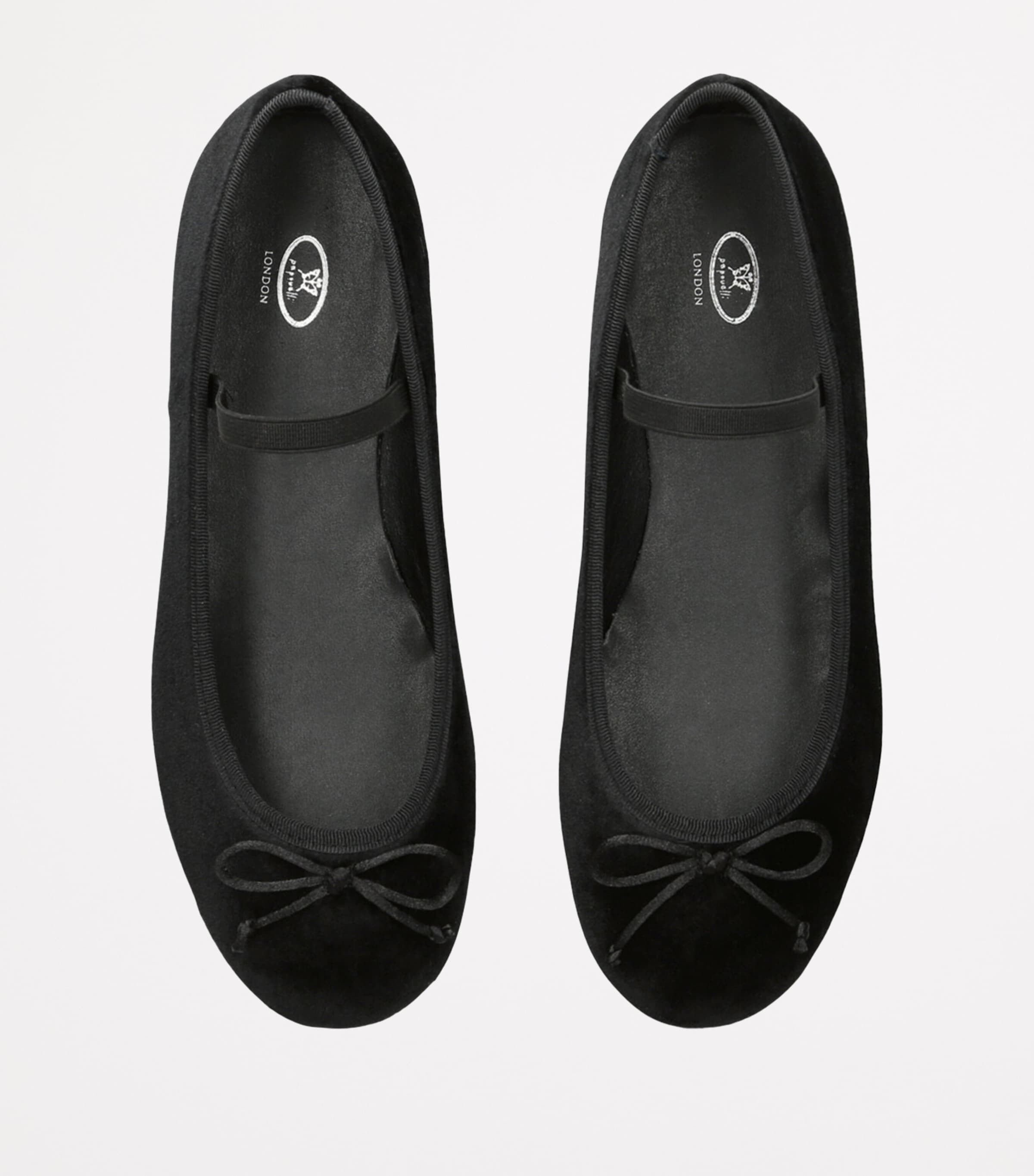 Velvet Callie Ballet Flats BLACK Image 4