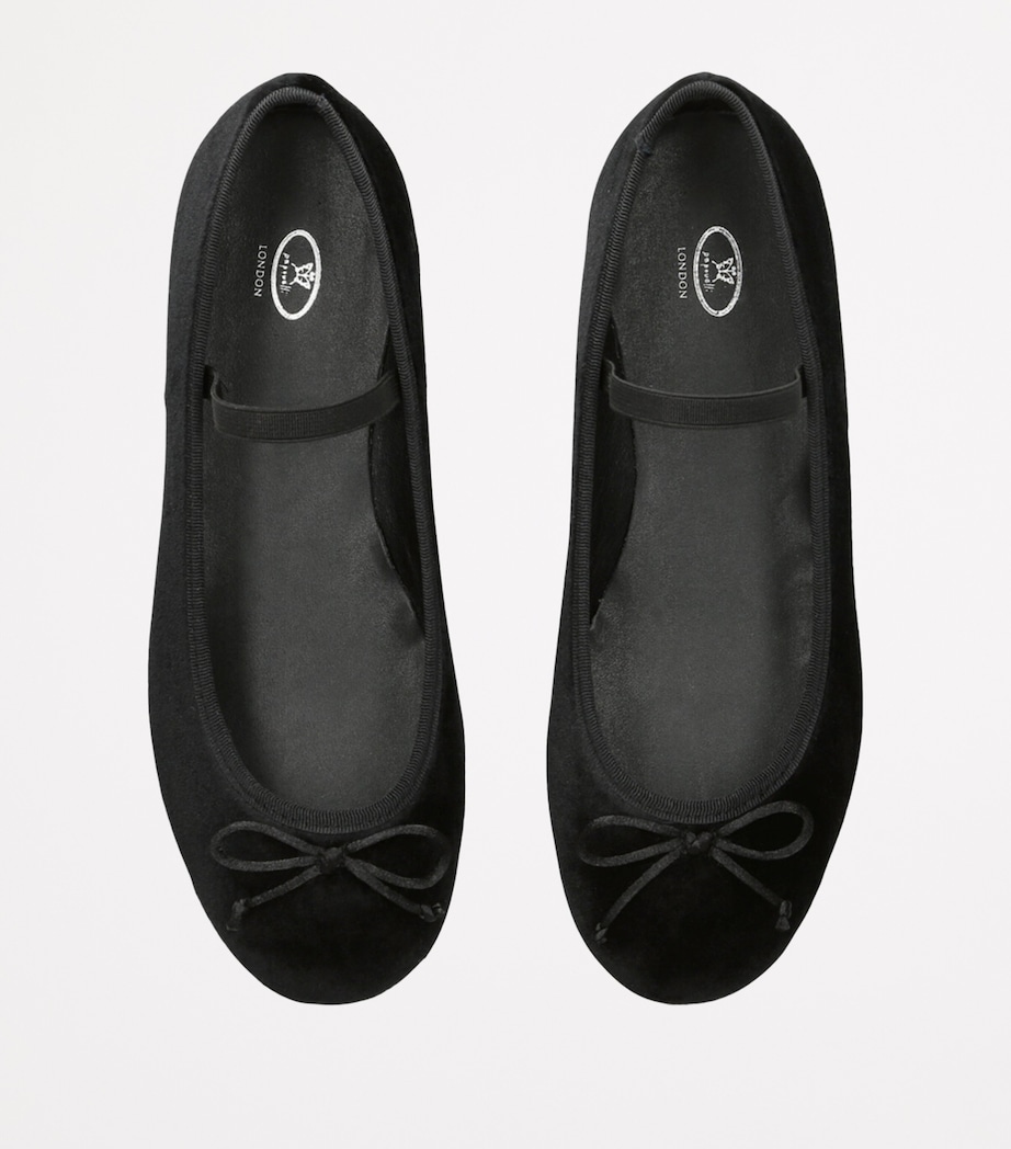 Velvet Callie Ballet Flats BLACK Image 4