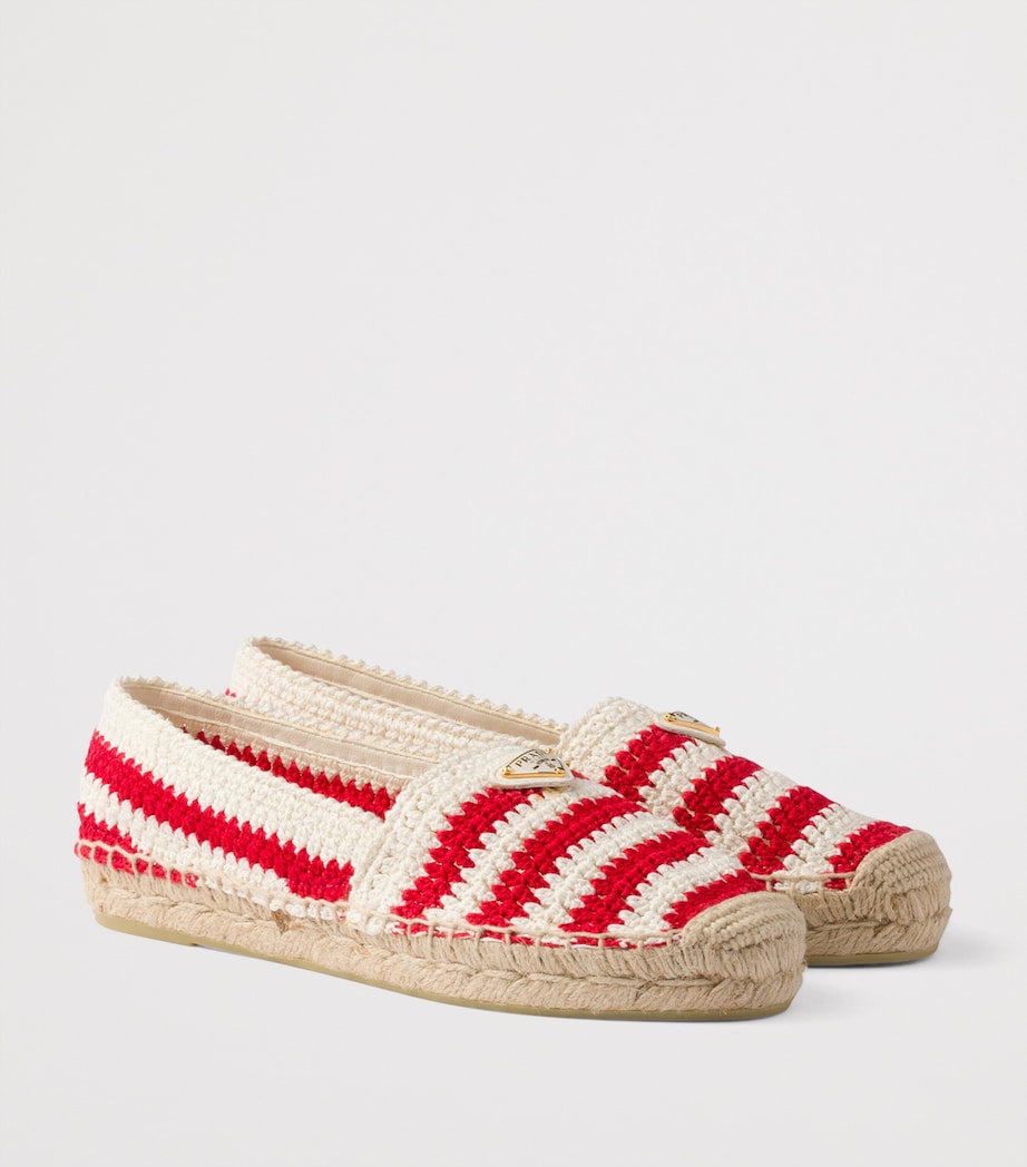 Crochet Triangle Espadrilles F0011 Image 2