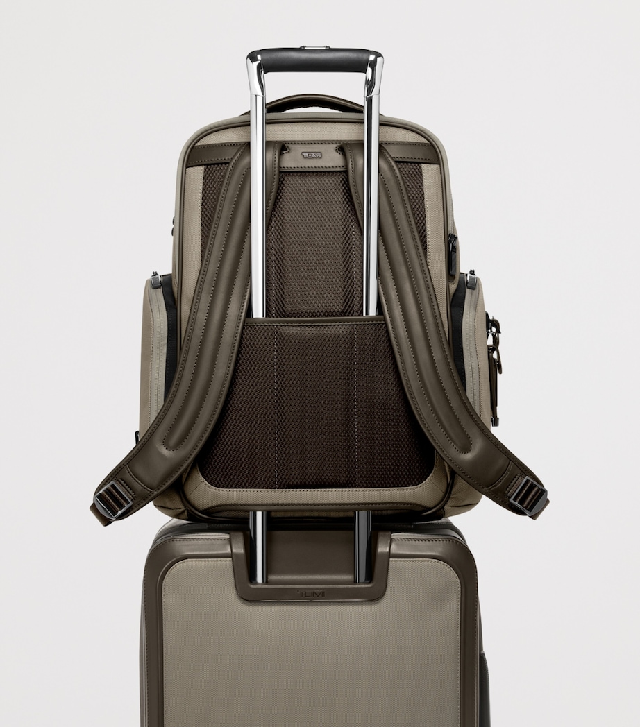 Tumi Large Arrivé Barker Backpack Taupe Image 5