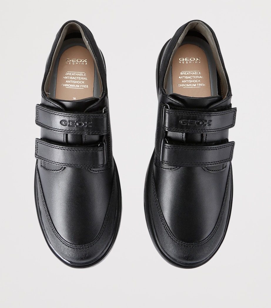 Leather J Riddock Shoes BLACK Image 4