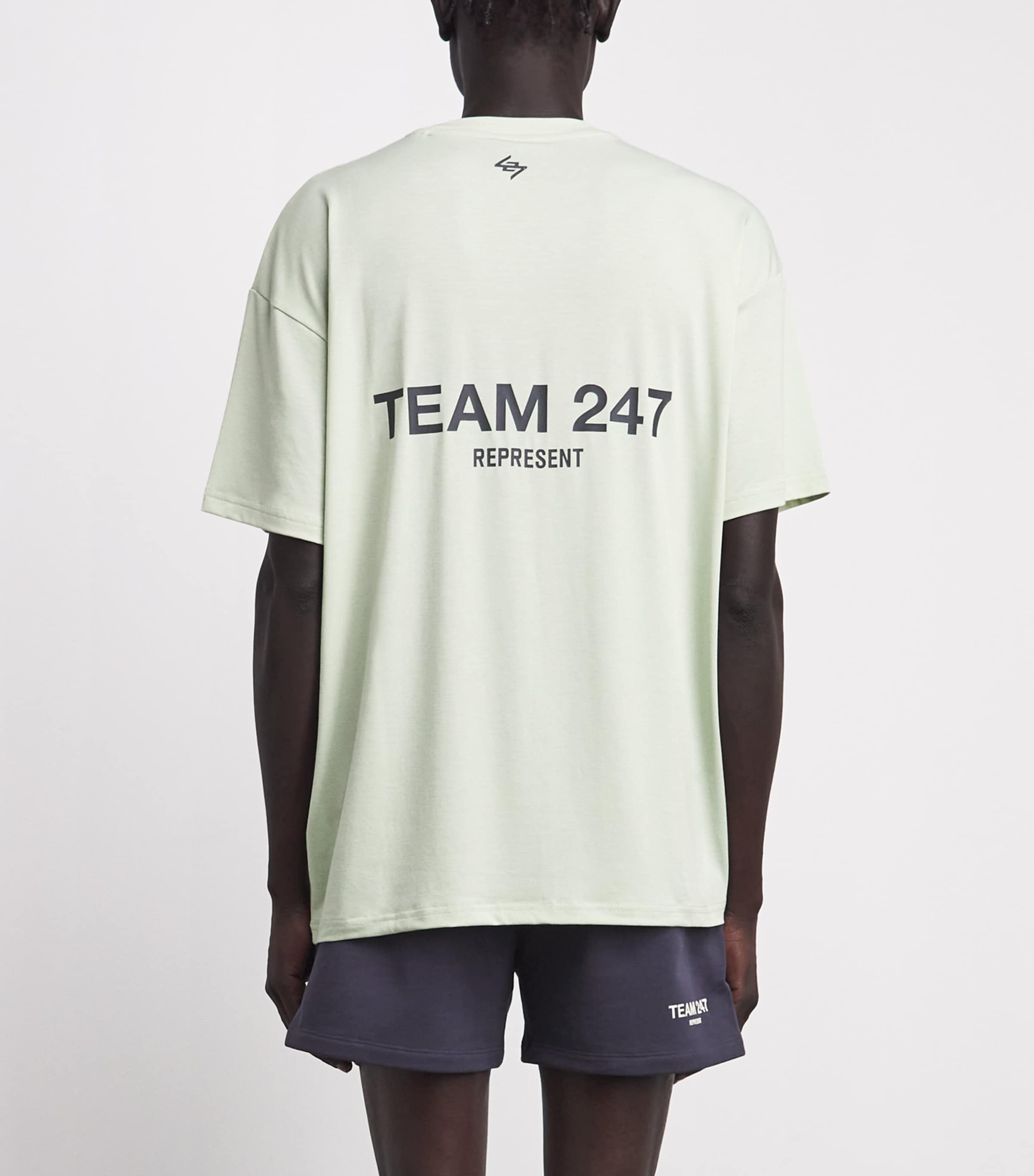 Represent 247 Mens Team 247 T-Shirt Fern/graphene Image 5