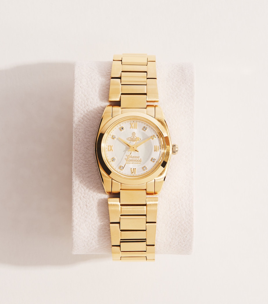 Vivienne Westwood Stainless Steel Tavistock Watch 28mm Gold Image 1