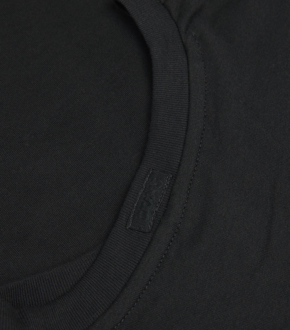 Cotton-Blend Relaxed T-Shirt ONYX Image 5