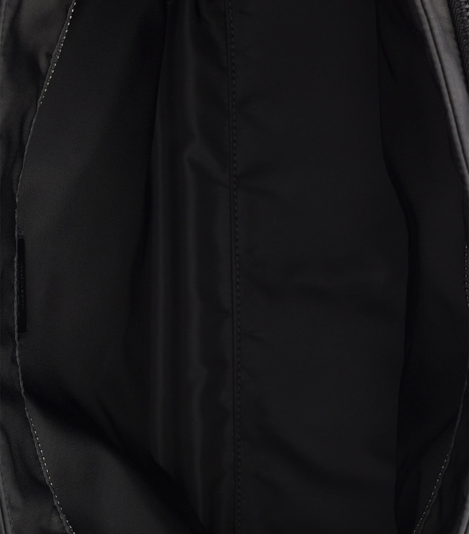 Re-Nylon and Leather Explore Messenger Bag F0002 Image 4