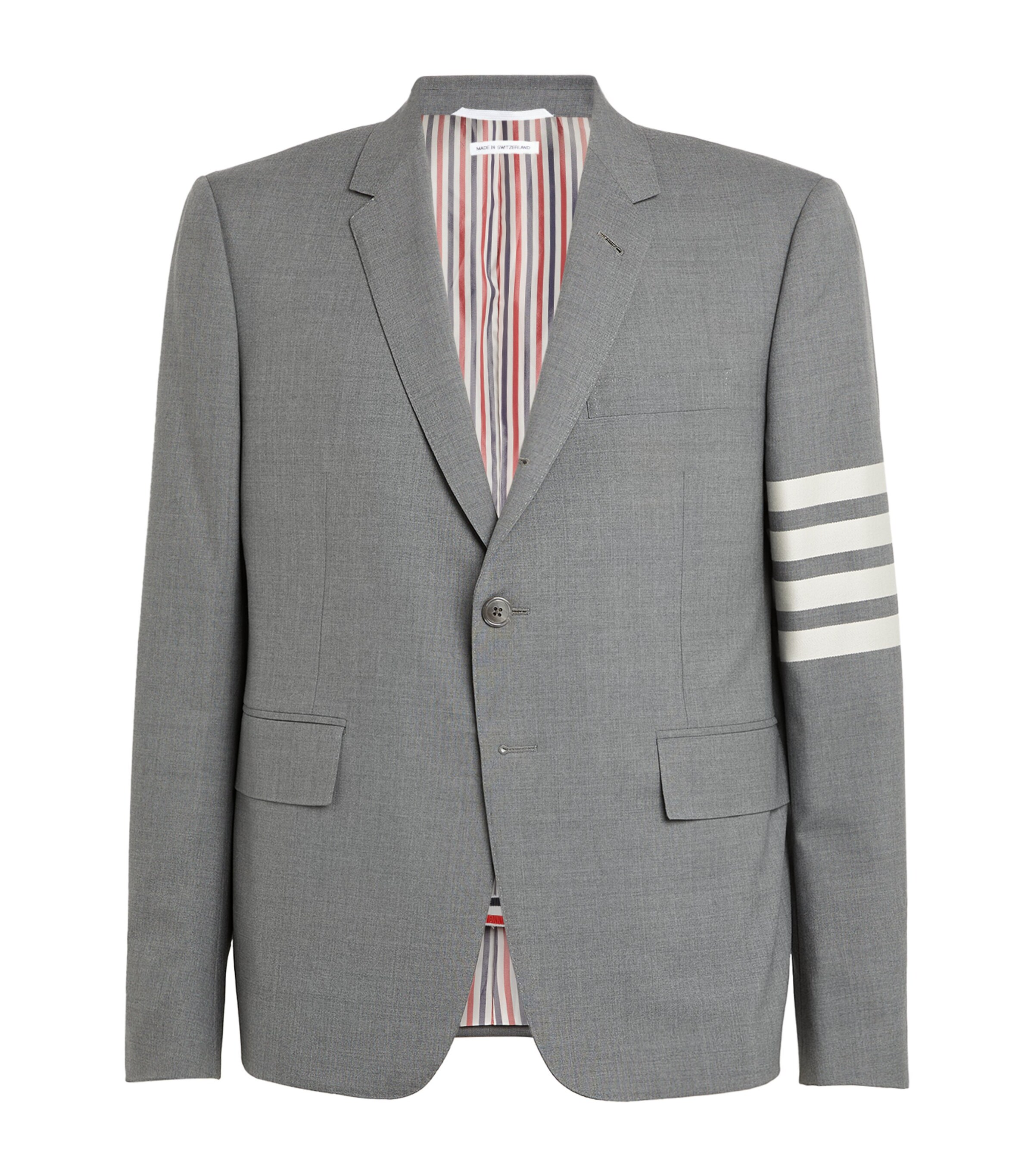 ジャケット THOM BROWNE HIGH ARMHOLE JACKET Thom Browne High Armhole Jacket In Grey | ModeSens