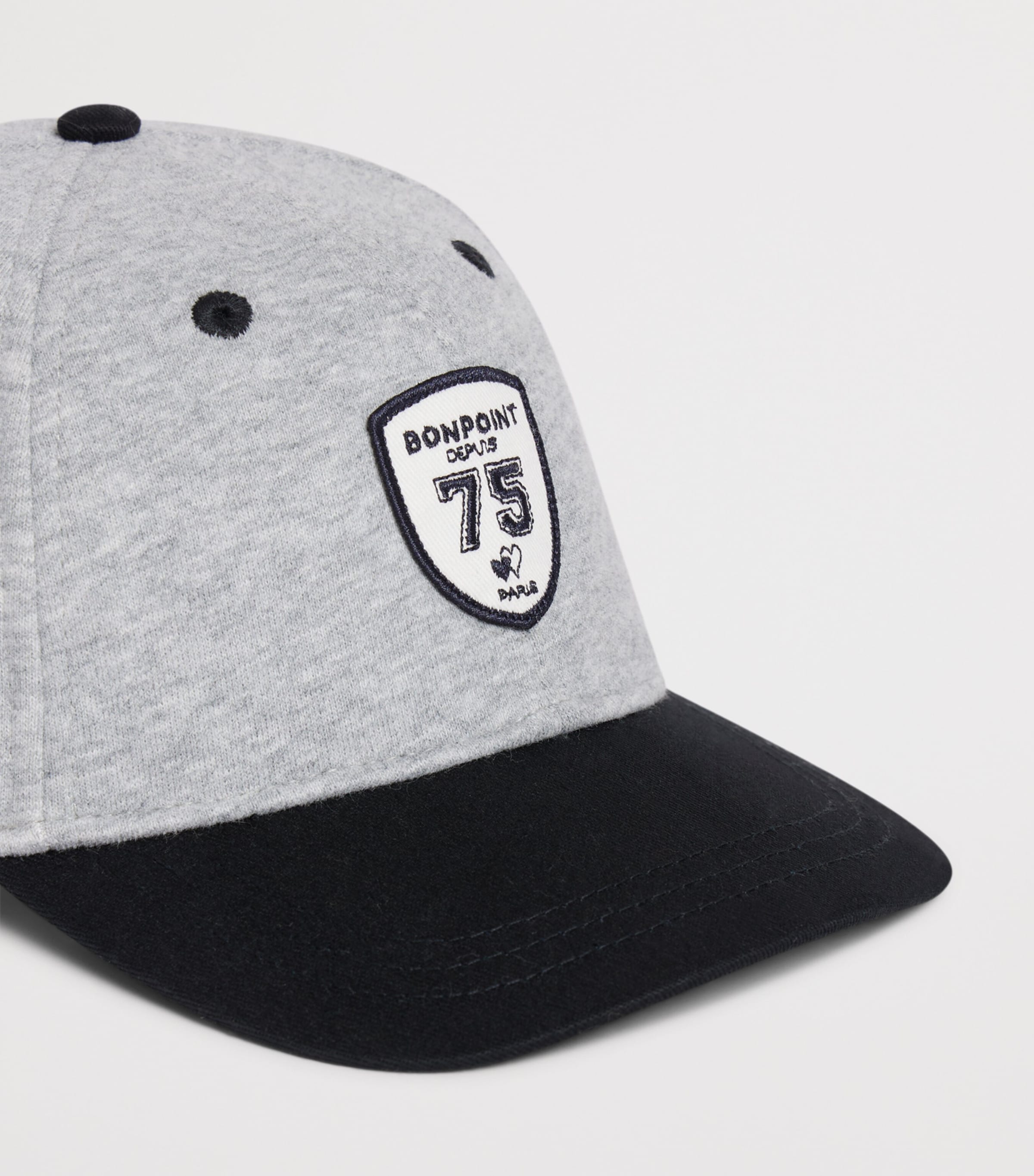 Bonpoint Cotton Arnold Baseball Cap White Blossom Image 3