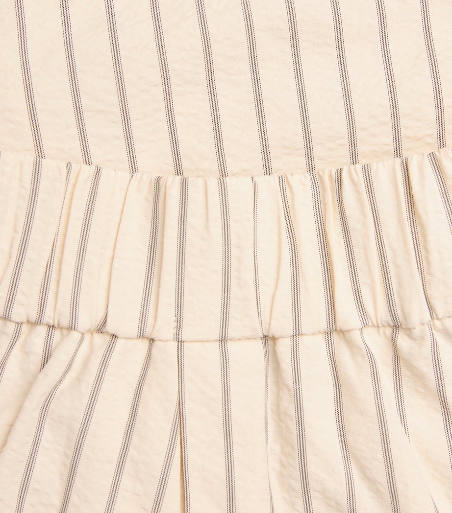 Stylein Womens Stripe Jojo Shorts Cream Stripe Image 6