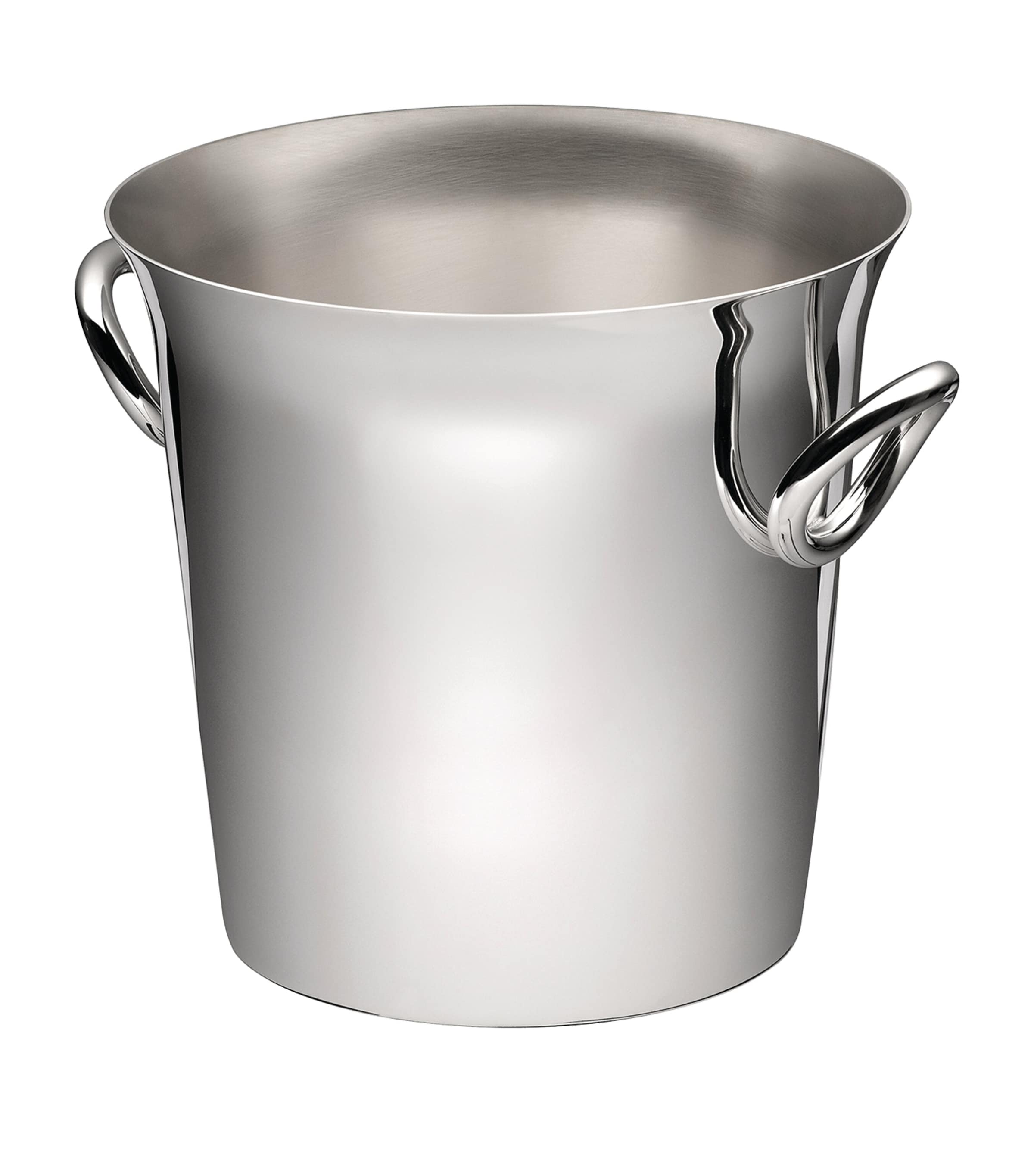 Silver-Plated Vertigo Two-Bottle Champagne Cooler SILVER Image 2