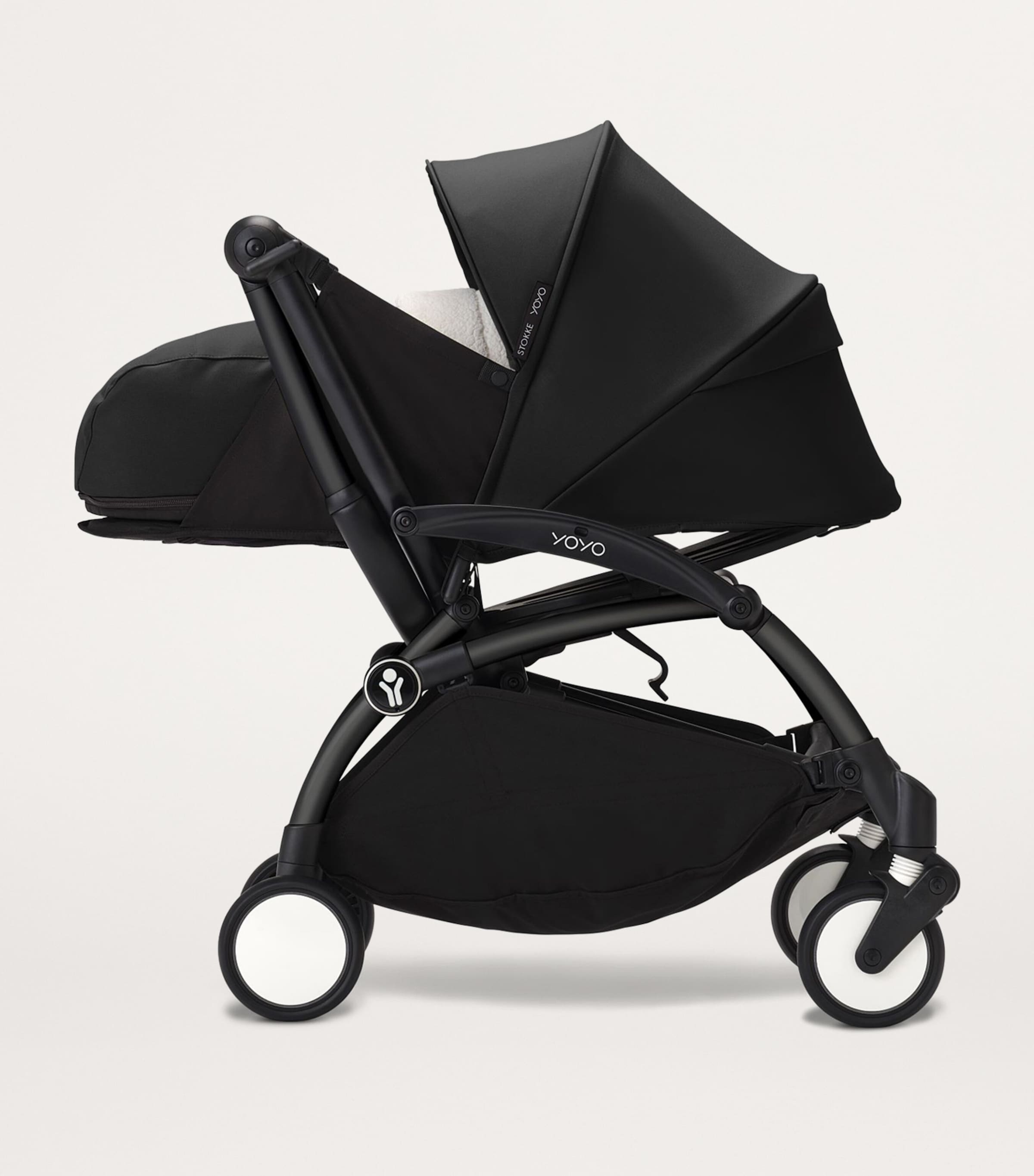 YOYO 0+ Newborn Stroller Seat Pack (0-6 Months) BLACK Image 4