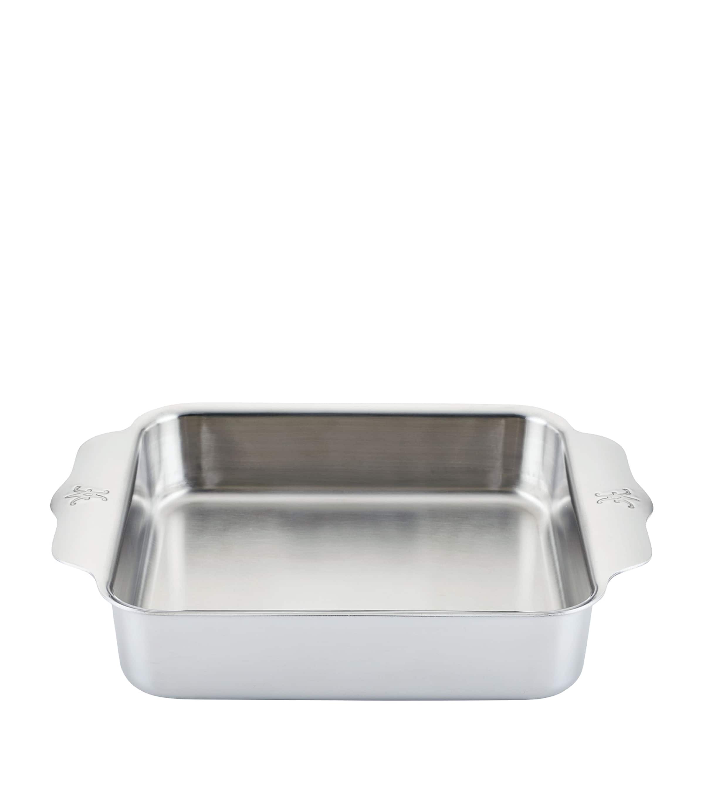 Stainless Steel Square Baking Pan (20cm) SILVER Image 1
