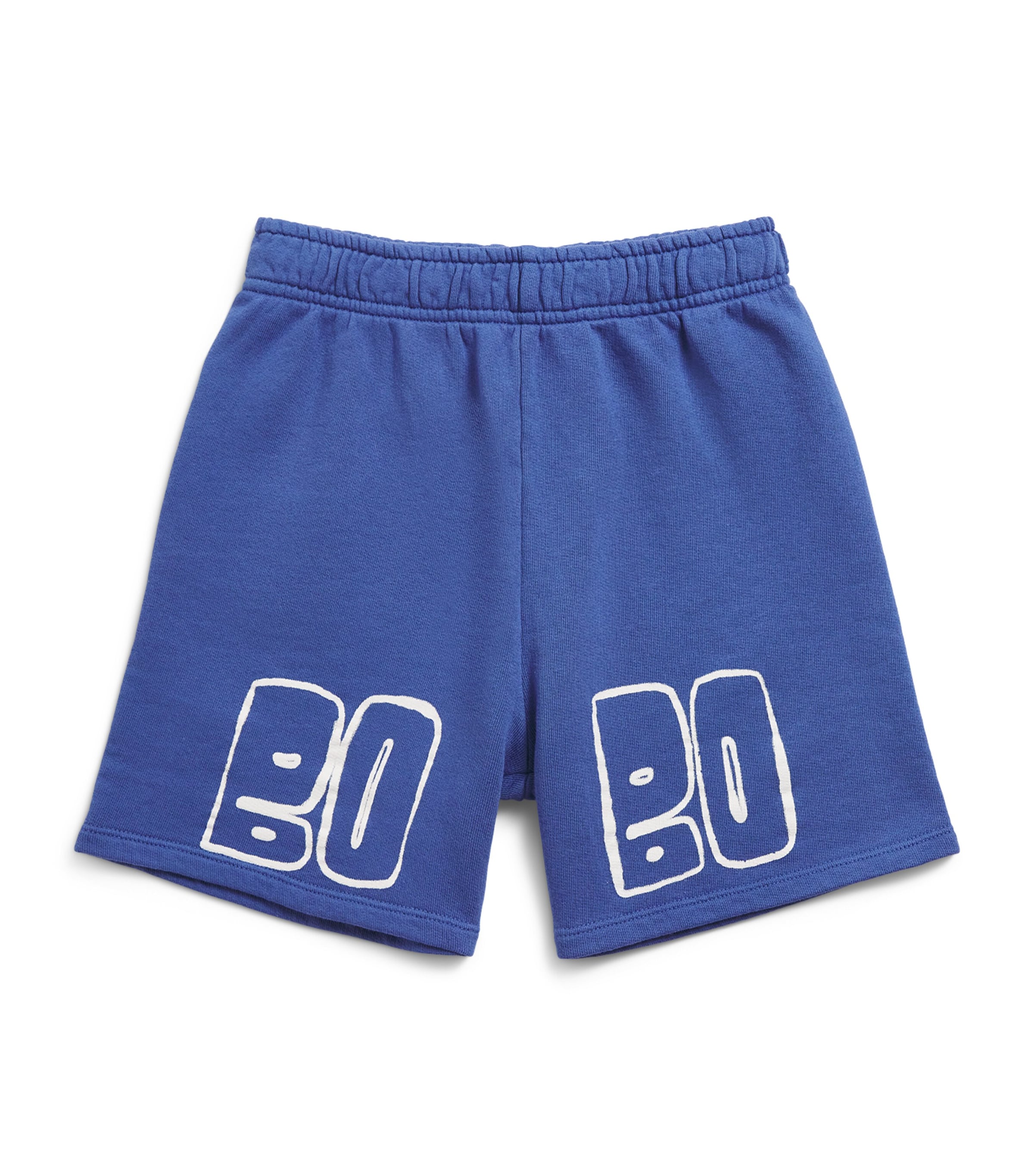 Bobo Choses Cotton Logo Sweatshorts (6-7 Years) Navy Blue Image 1