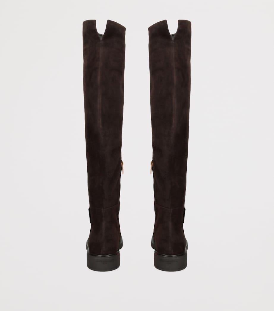 Suede Lexington Knee-High Boots BROWN Image 2