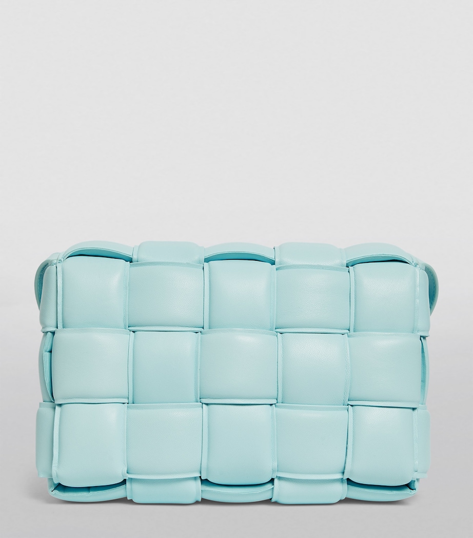 Padded Cassette Cross-Body Bag PALE BLUE-GOLD Image 4