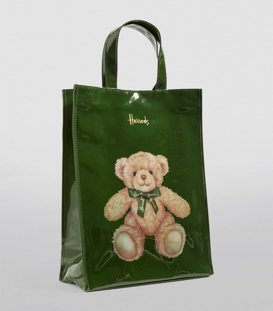 Medium Jacob Bear Shopper Bag GREEN Image 3