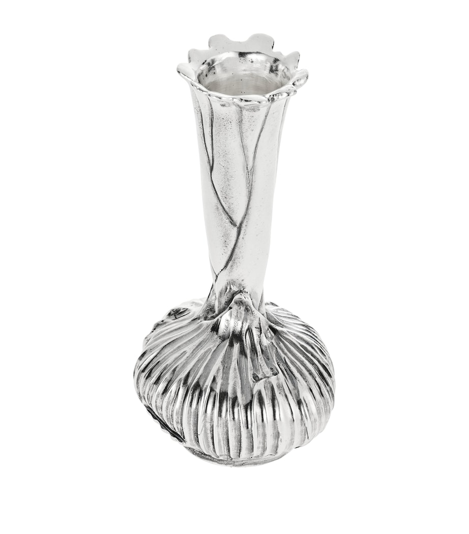 Silver-Plated Onion Vase (10.5cm) SILVER Image 3