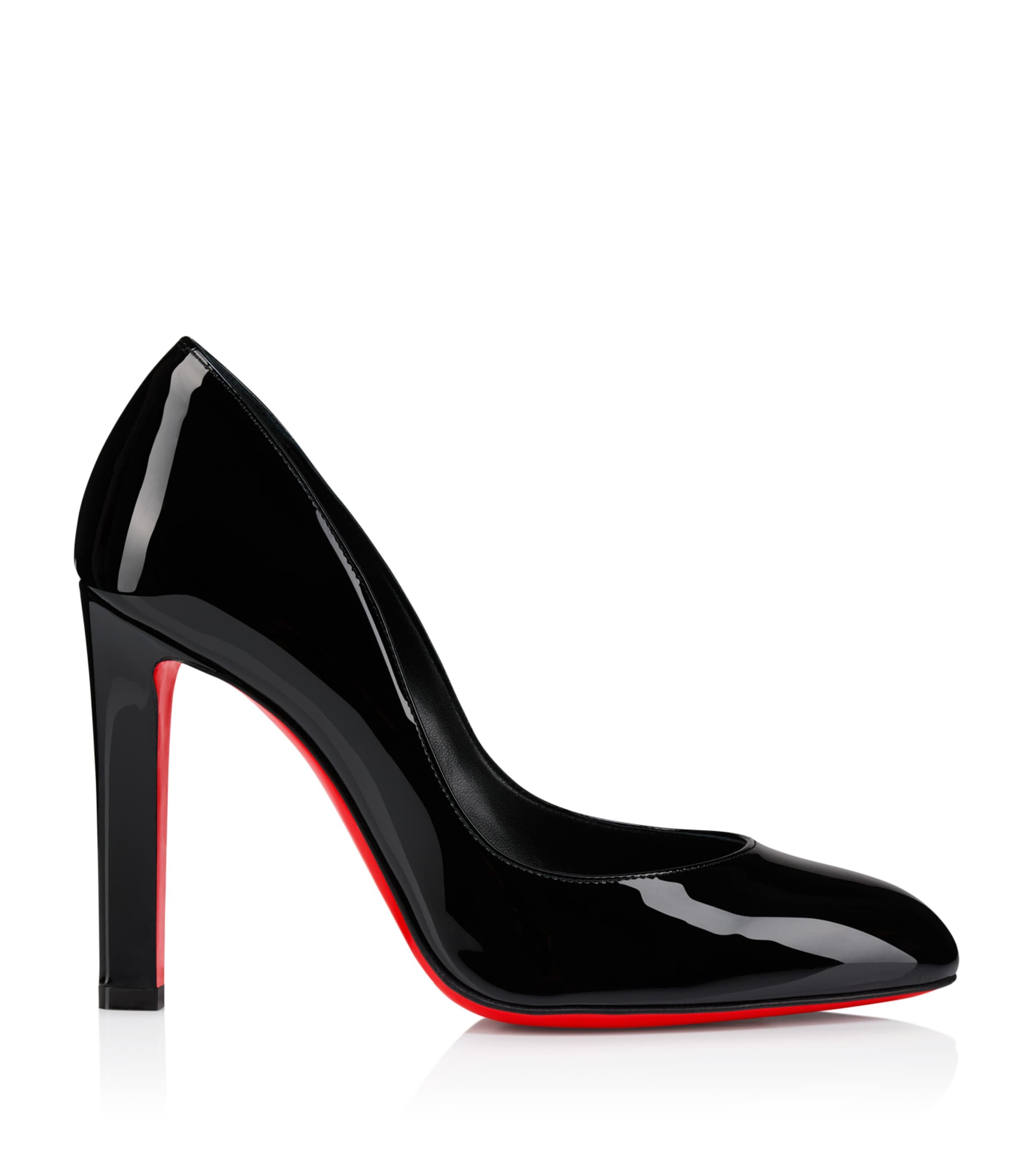 Christian Louboutin Fannylove Patent Leather Pumps 100 In Black