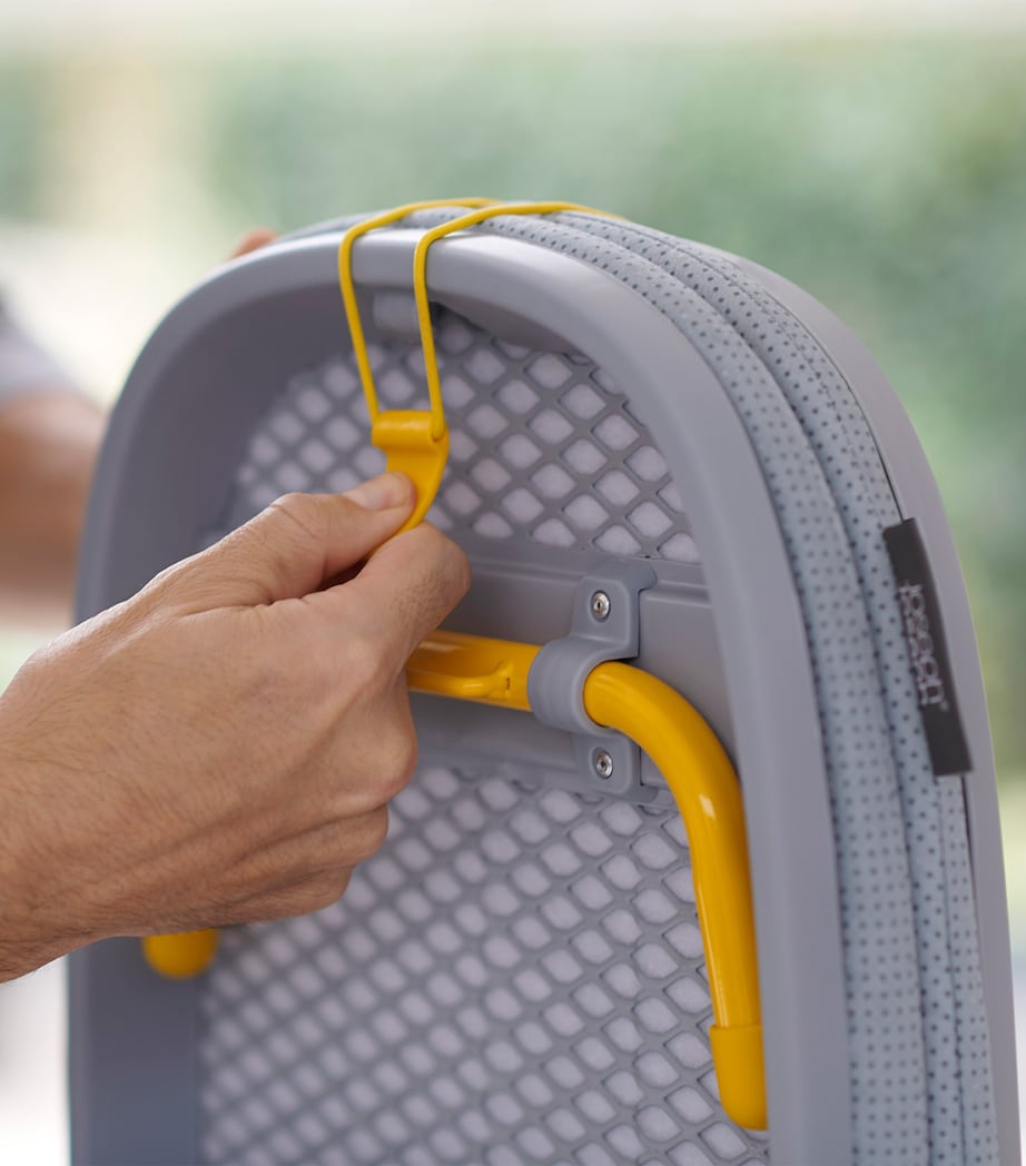 Pocket Folding Table-Top Ironing Board GREY/YELLOW  Image 7