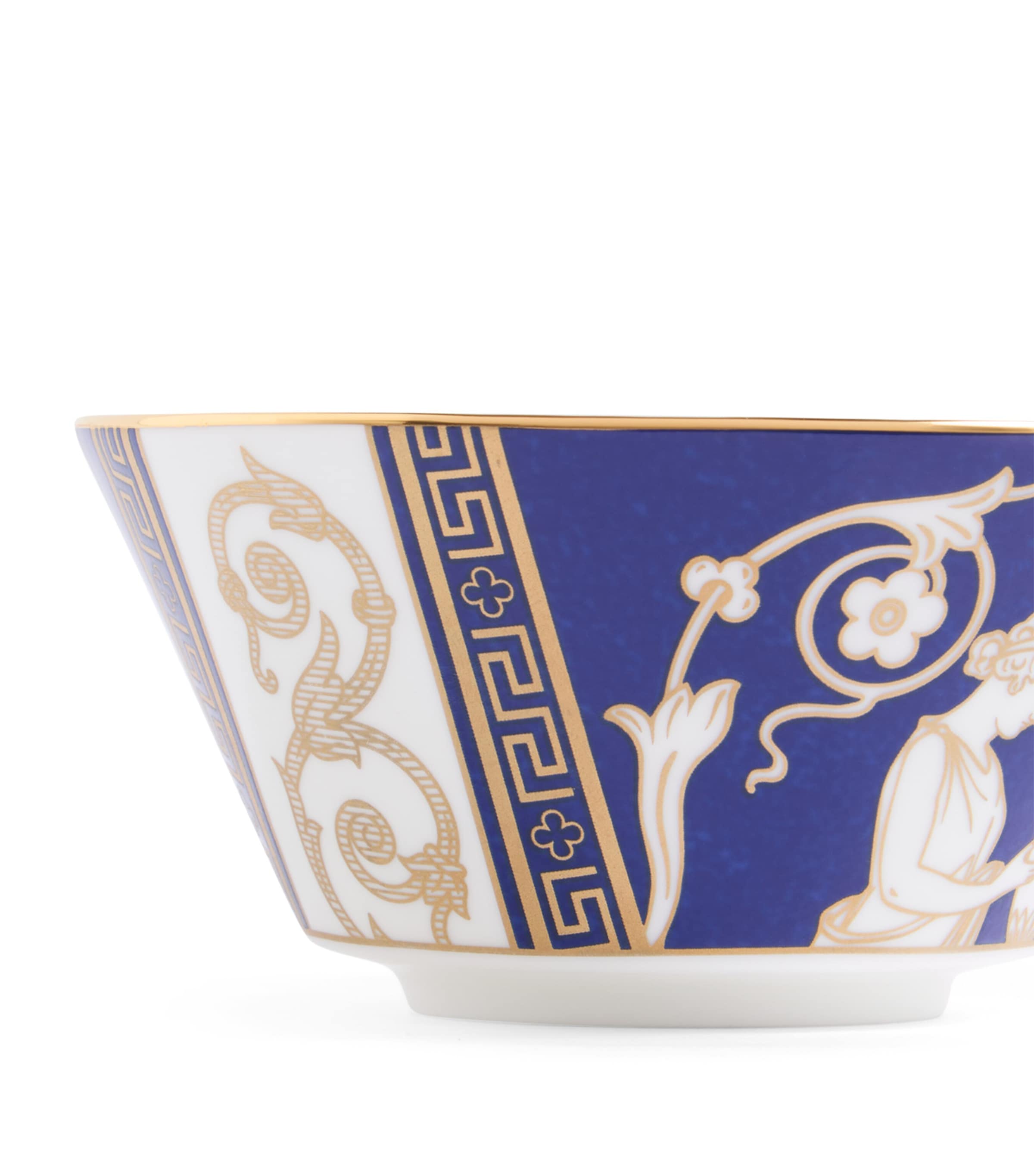 Bone China Renaissance Rice Bowl (11cm) BLUE Image 3