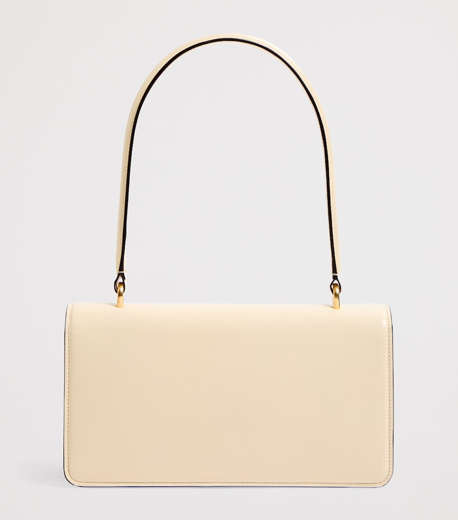 Leather Vain Top-Handle Bag REN Image 2