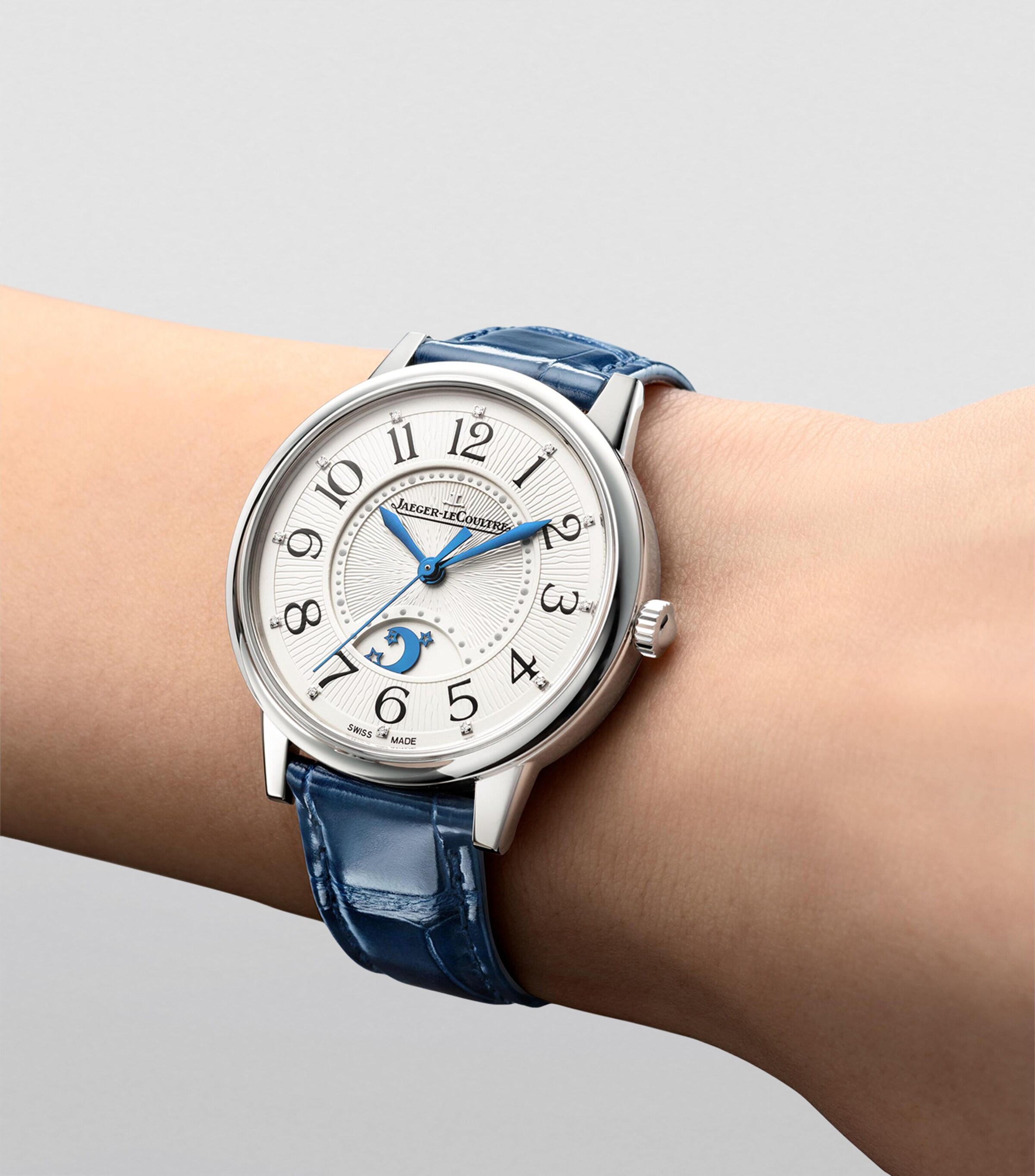 Medium Stainless Steel and Diamond Rendez-Vous Night & Day Watch 34mm STAINLESS STEEL Image 2