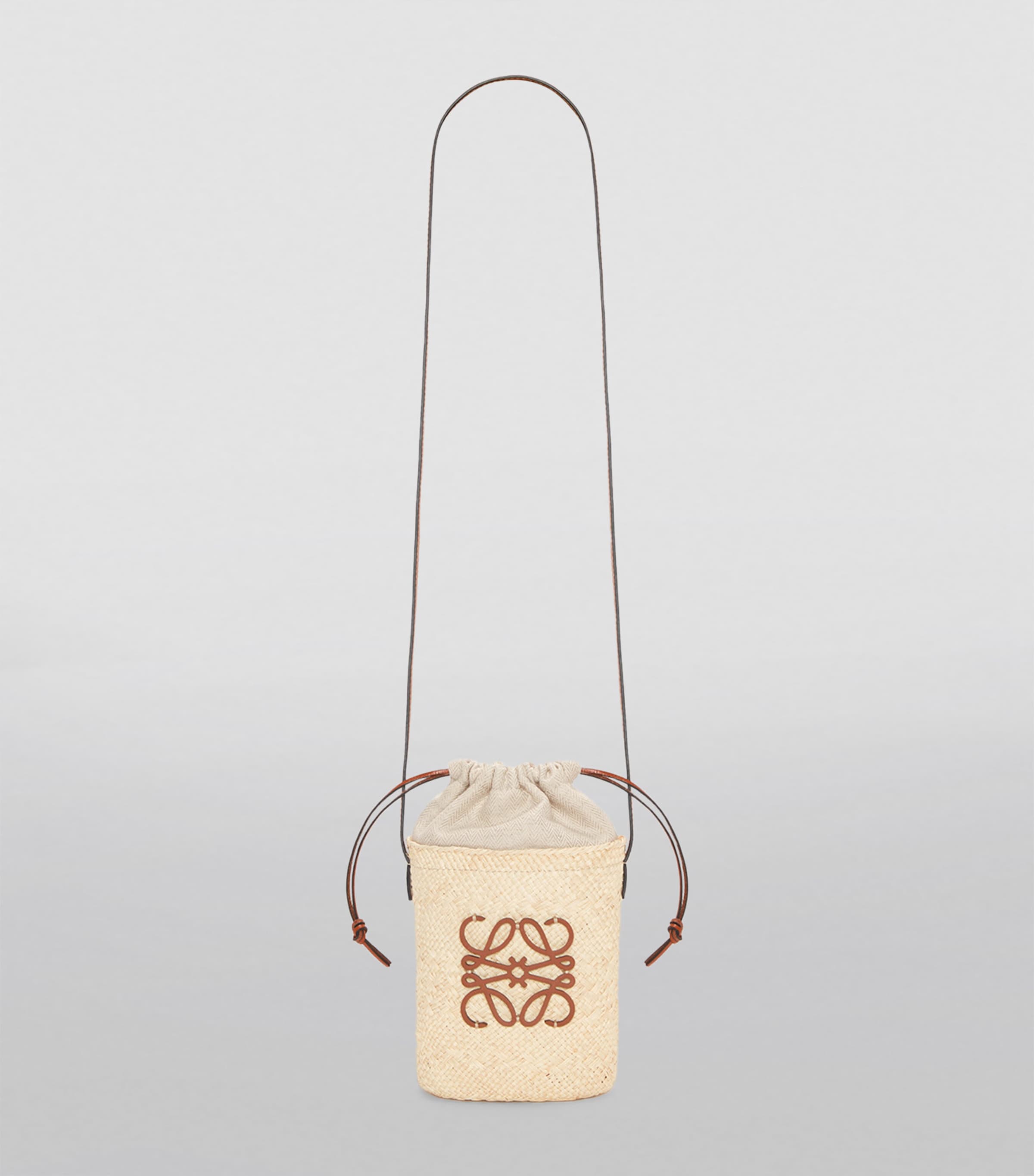 LOEWE x Paula's Ibiza Straw Bucket Bag | Harrods US