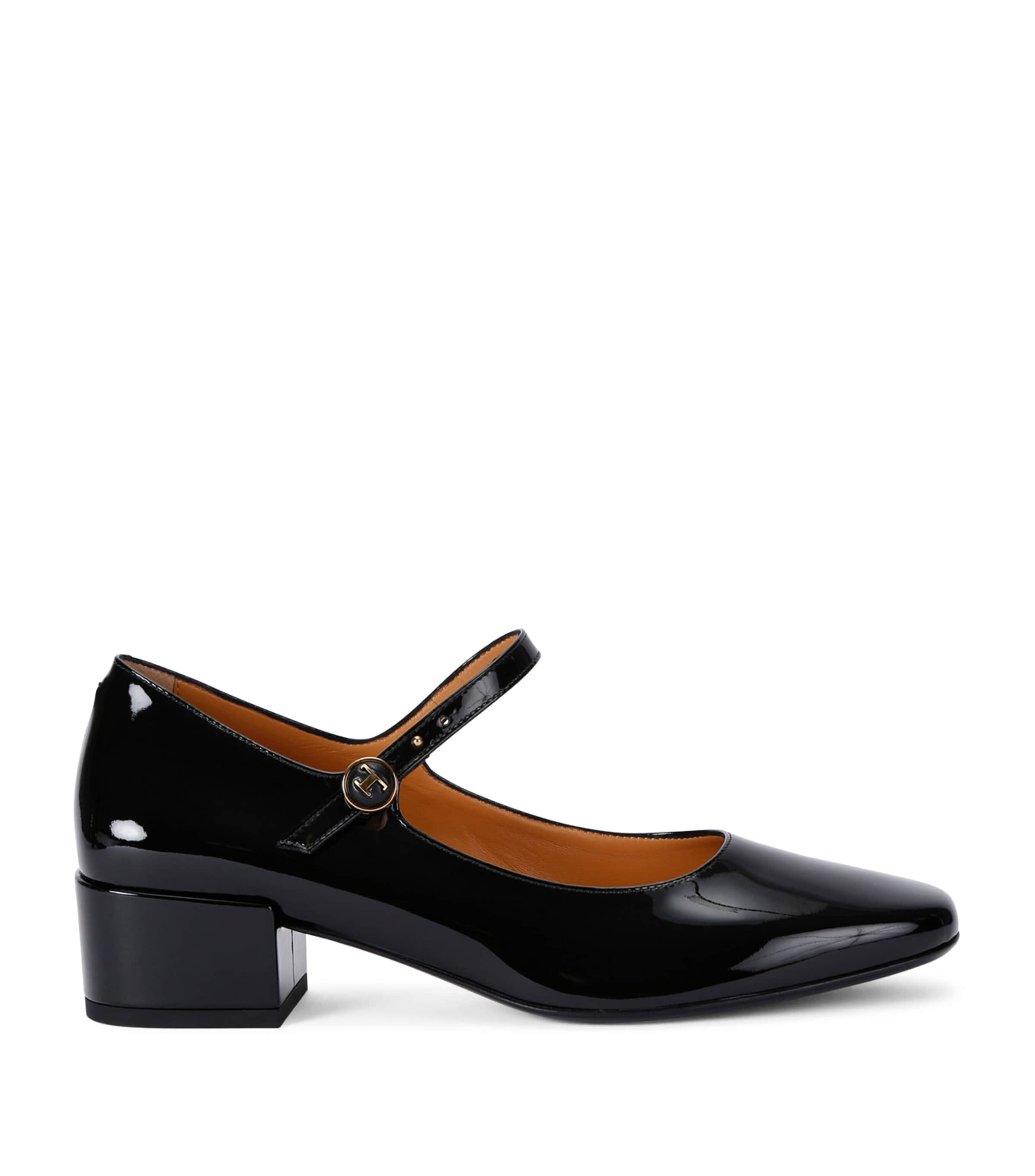 Shop Tod's Patent Leather Cuoio Pumps 50 In Black