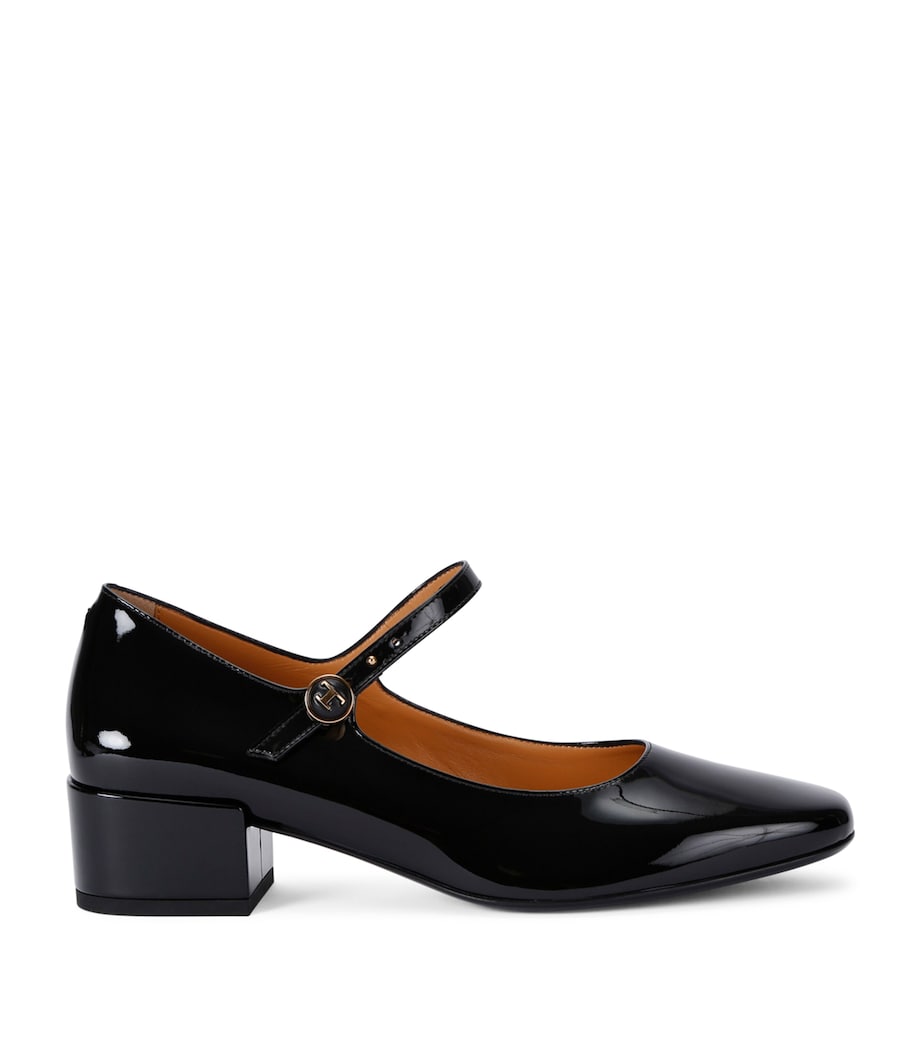 Patent Leather Cuoio Pumps 50 BLACK Image 1