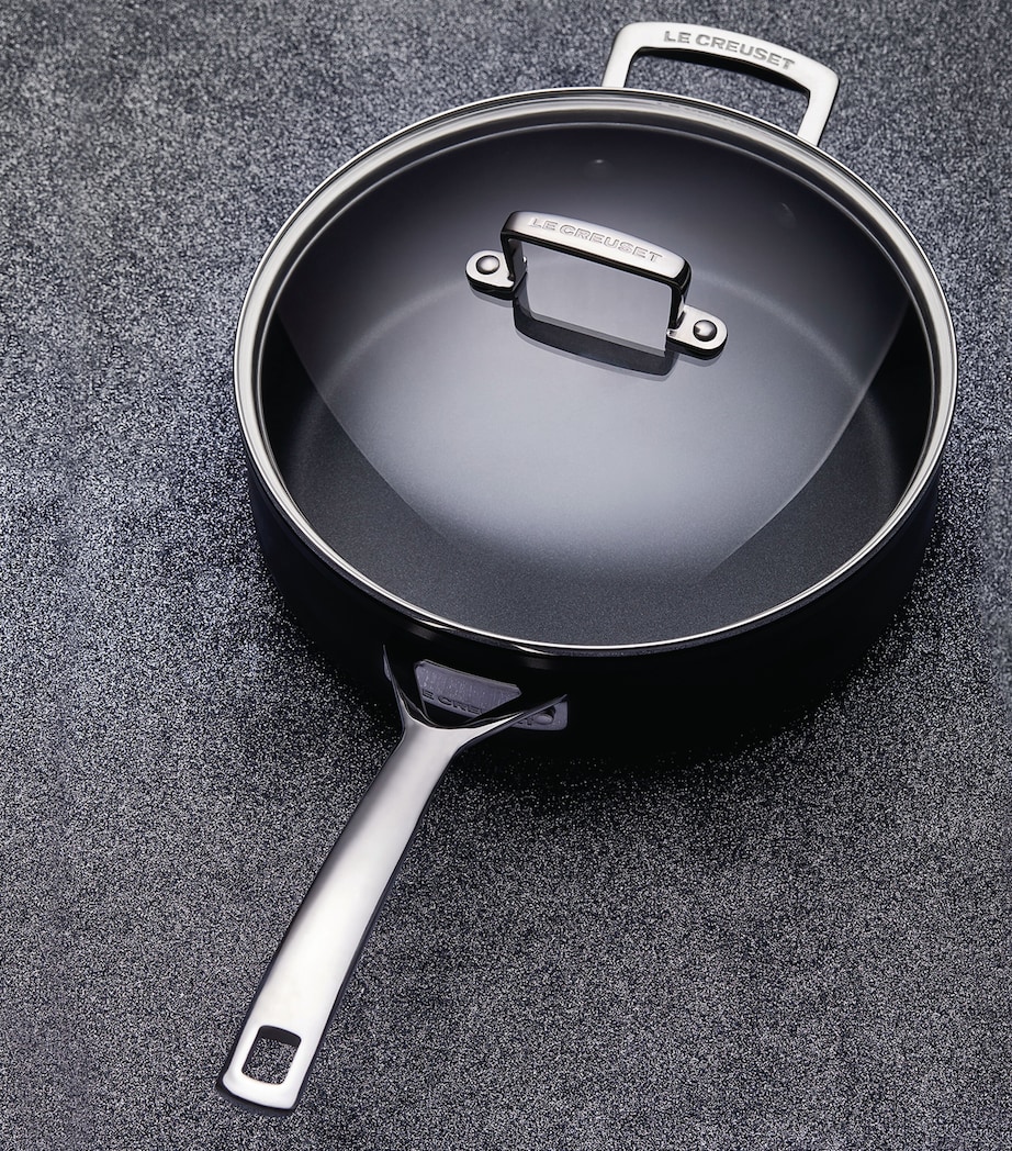Toughened Non-Stick Sauté Pan (26cm) BLACK Image 4