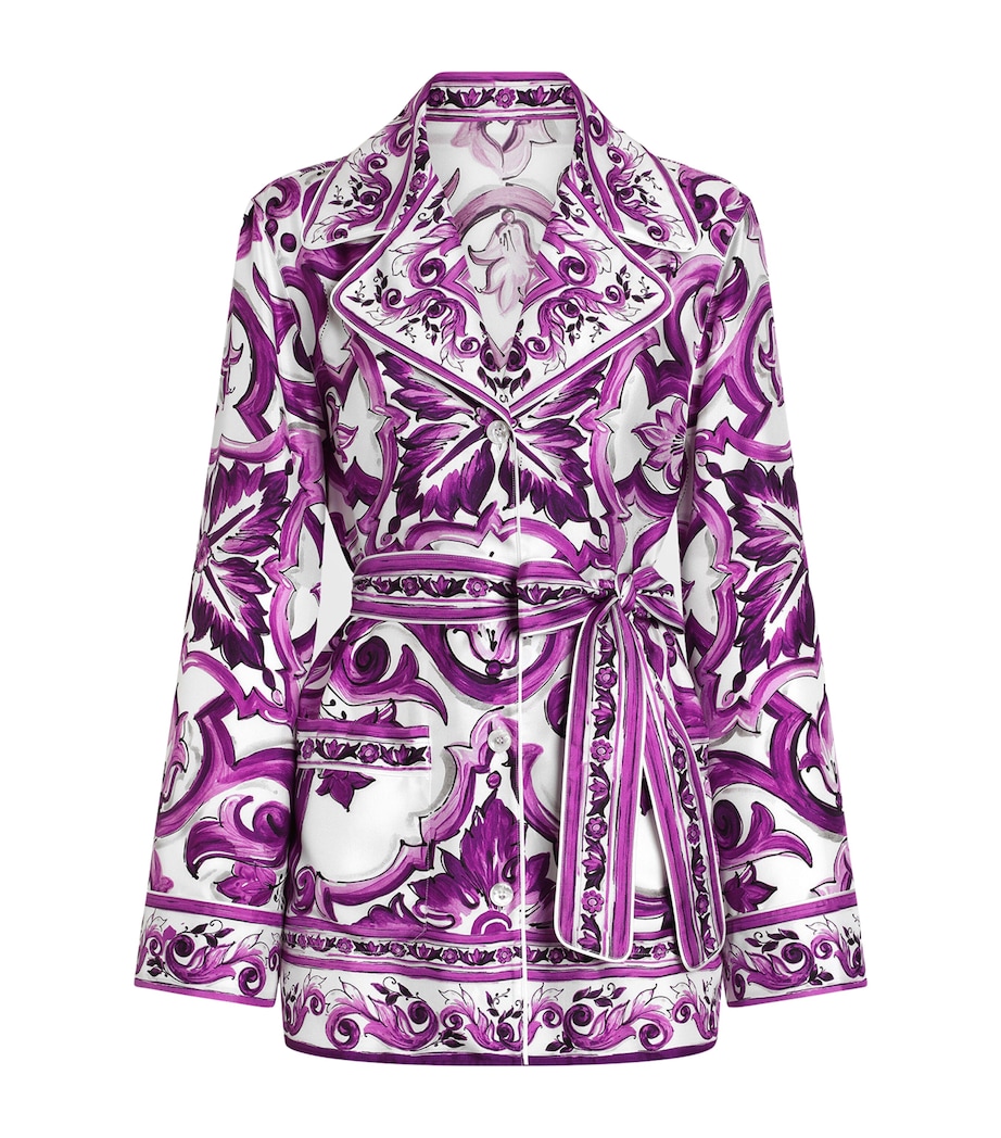 Silk Printed Shirt MIX MAIOLICA Image 1