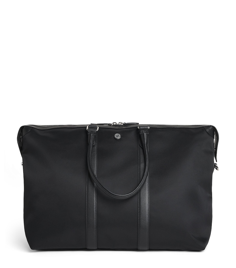 Harrods Nylon Holdall Black Image 1