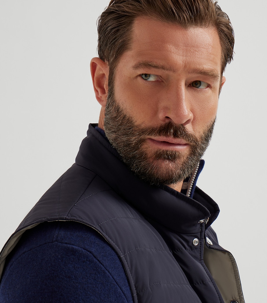 Bonded Taffeta Down Gilet CVL16 Image 5