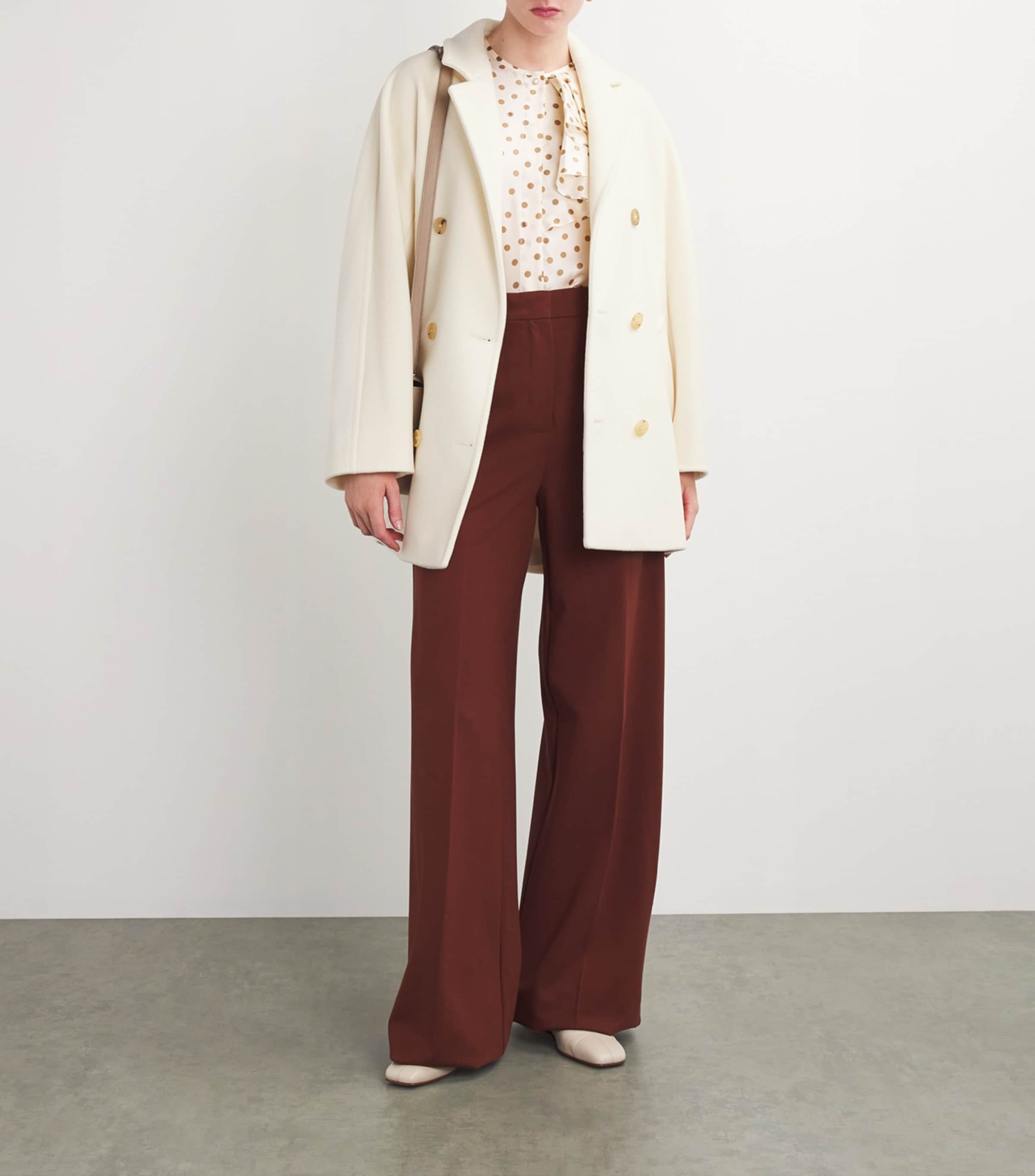 コート REBUS VIRGIN WOOL CASHMERE Max Mara Rebus Double-Breasted Wool Cashmere Coat - Bergdorf