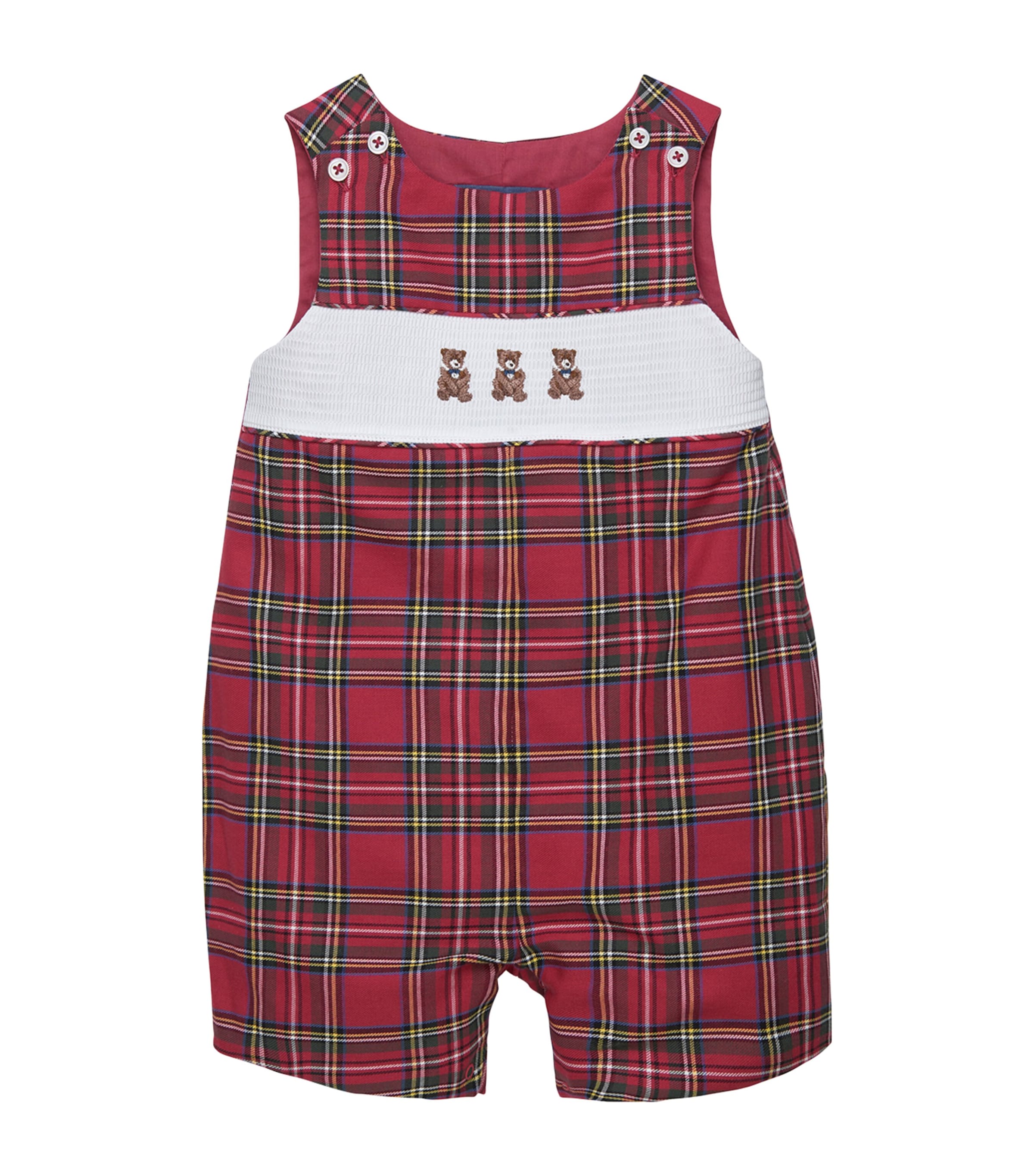 Trotters Cotton Teddy Bear Archie Bodysuit In Burgundy