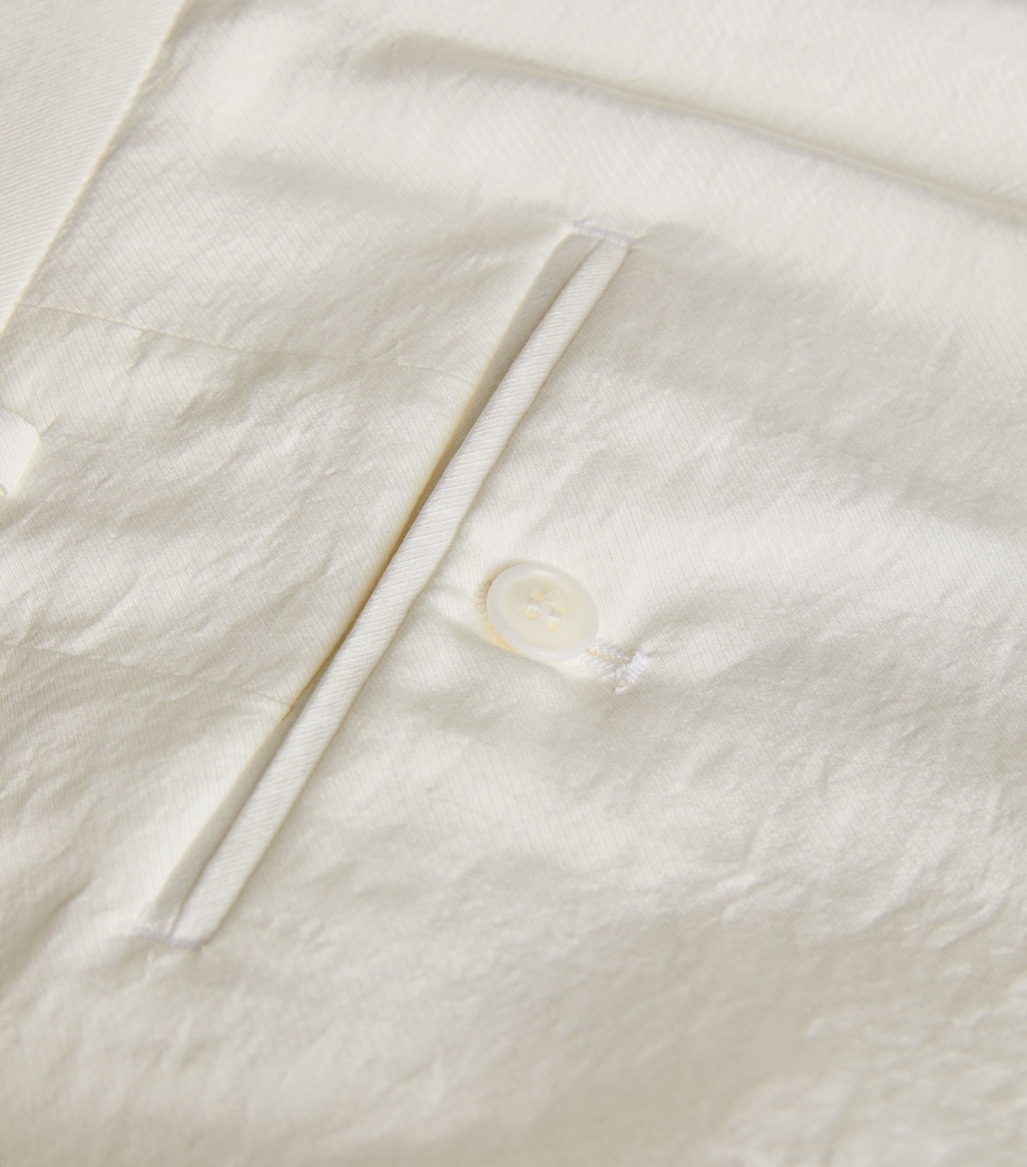 Silk-Blend Tailored Trousers U0BN Image 5