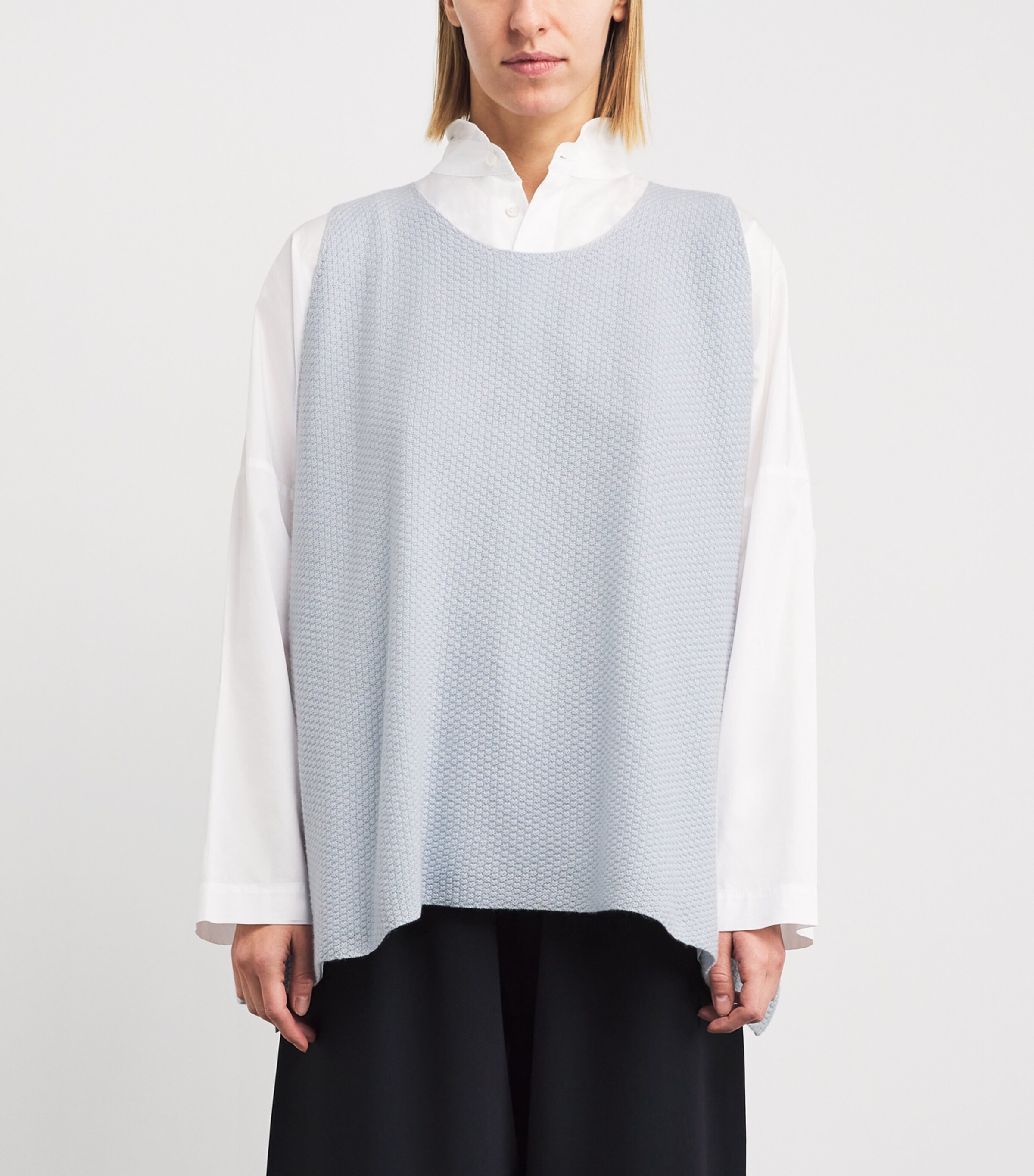 Cashmere A-Line Sweater Vest BRGTNBL Image 3