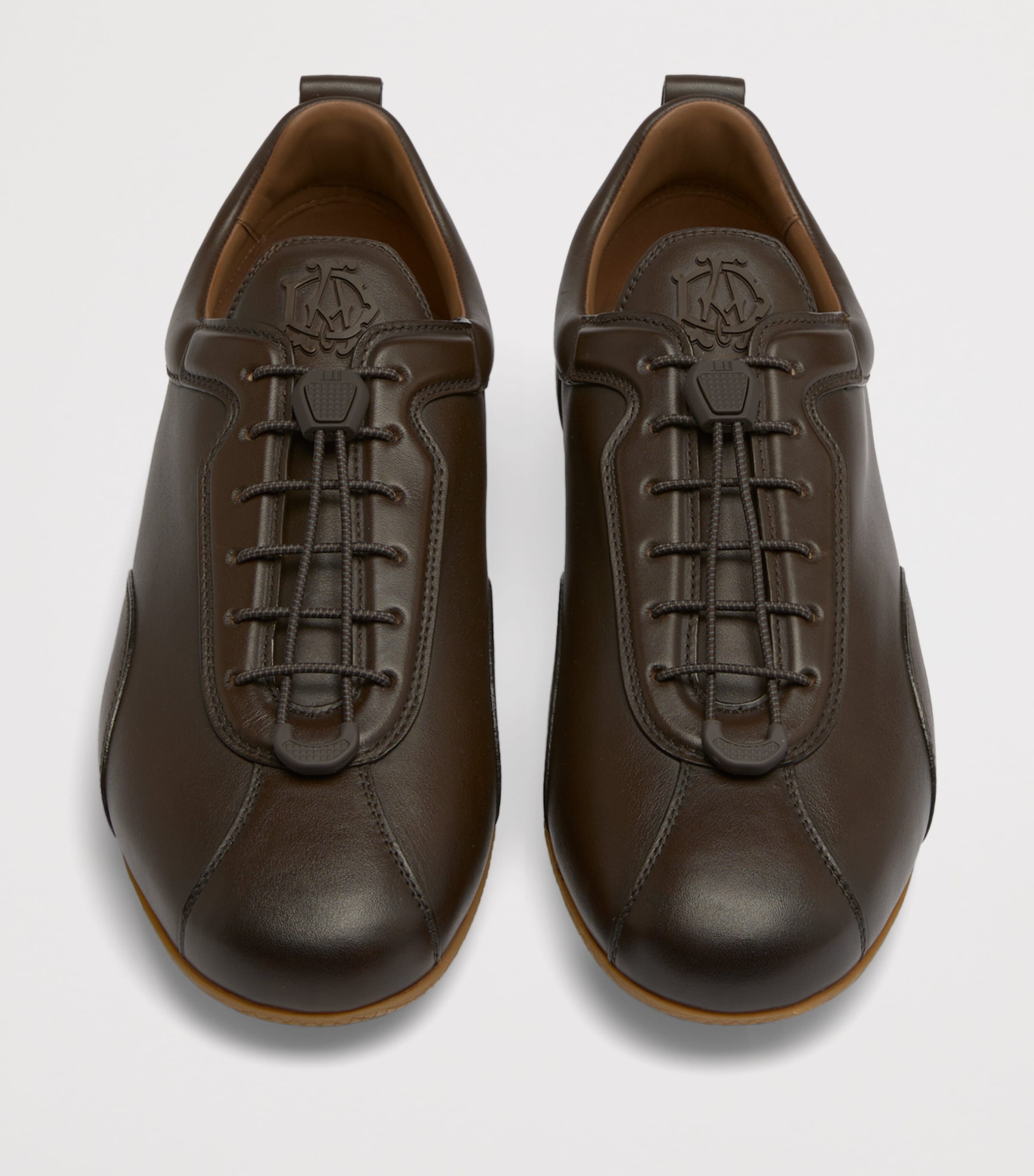 Dunhill Leather Davies Automotive Sneakers Image 5