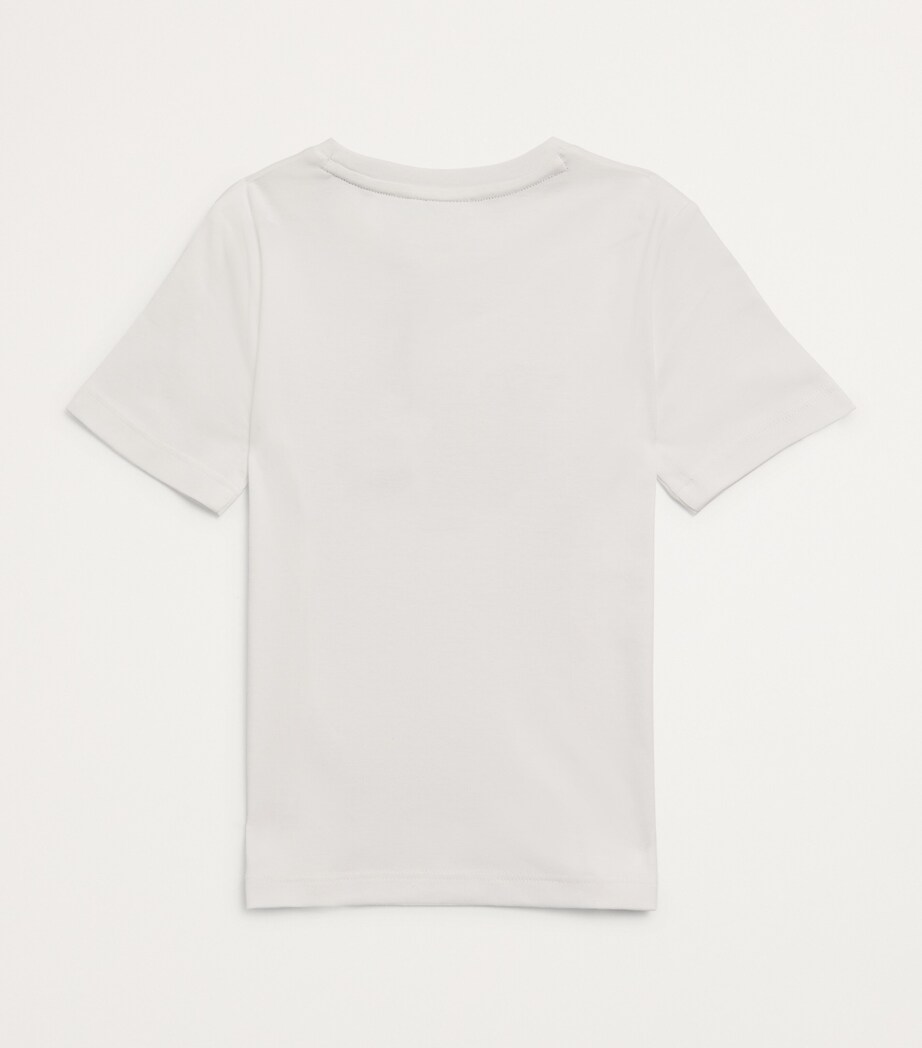 BOSS Kidswear Stretch-Cotton Logo T-Shirt (1-18 Months) Cookie Image 2