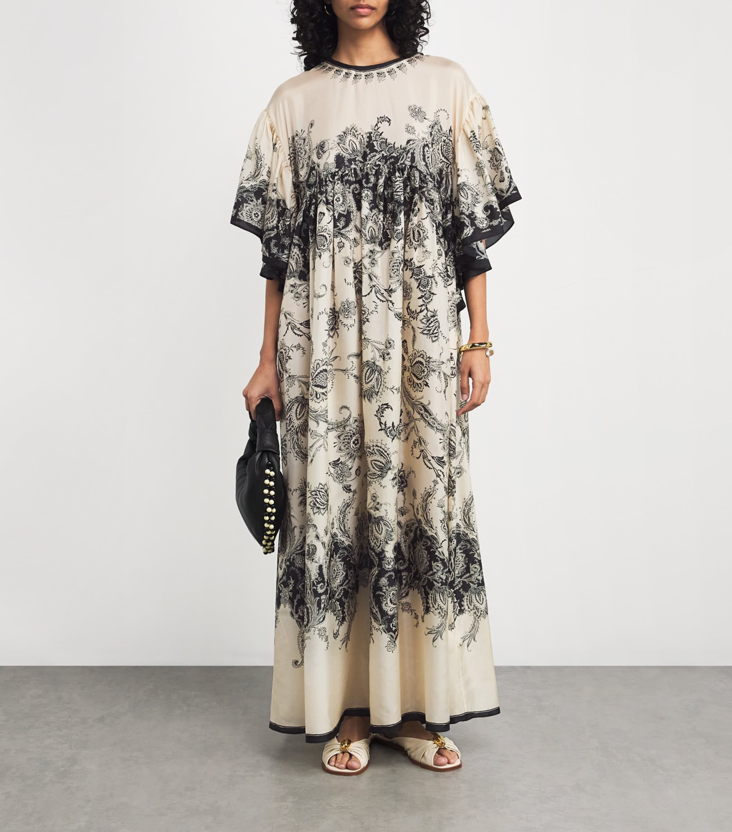 Zimmermann Silk Rhiannon Maxi Dress | Harrods US