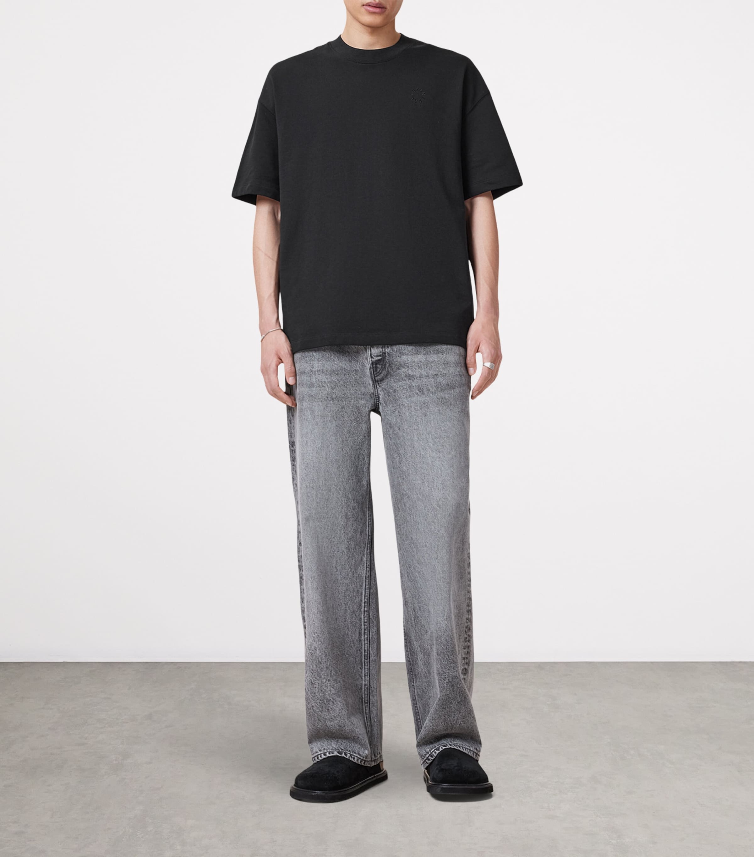 Organic Cotton Haven T-Shirt JET BLACK Image 2