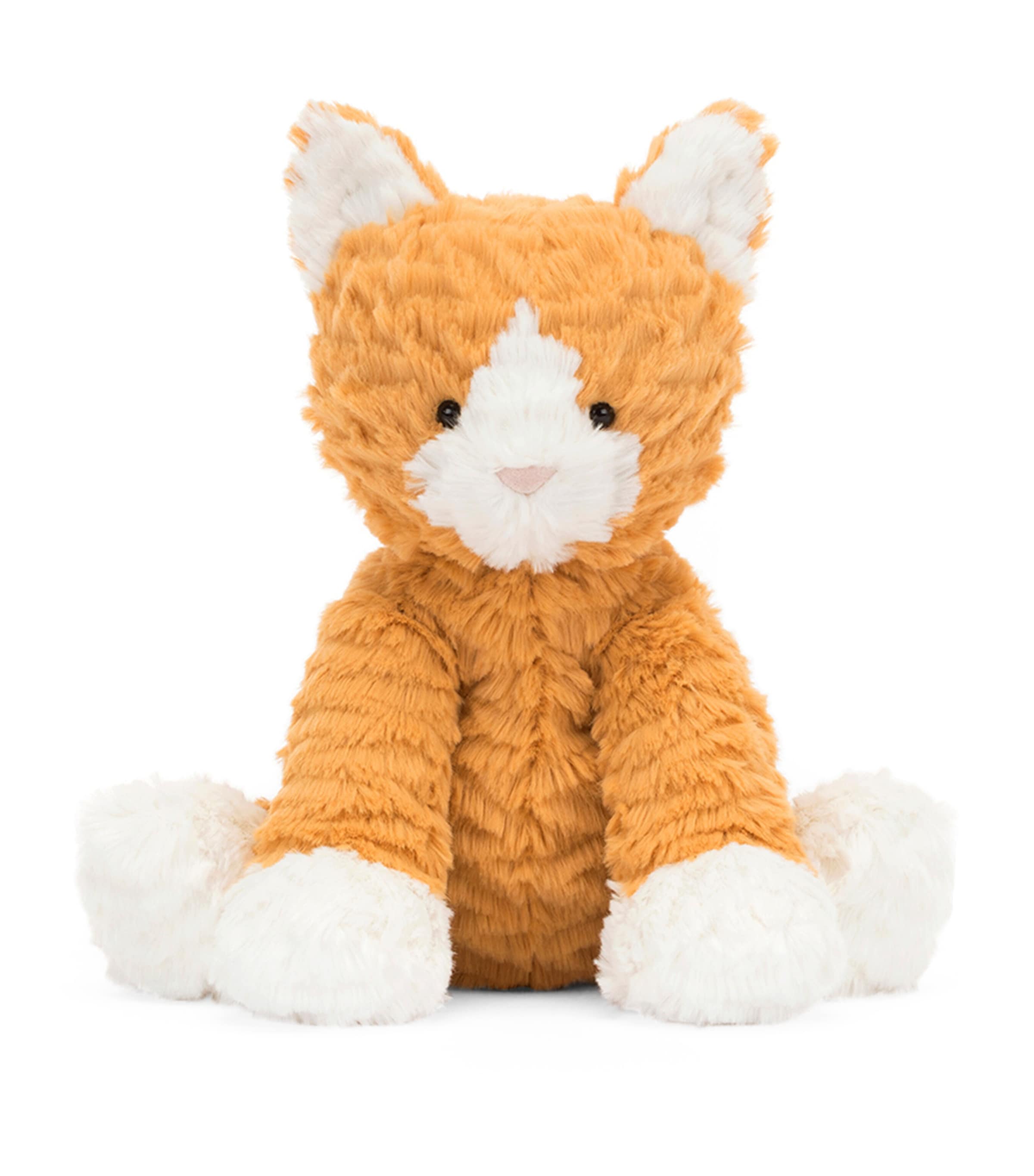 Jellycat Fuddlewuddle Ginger Cat In Orange