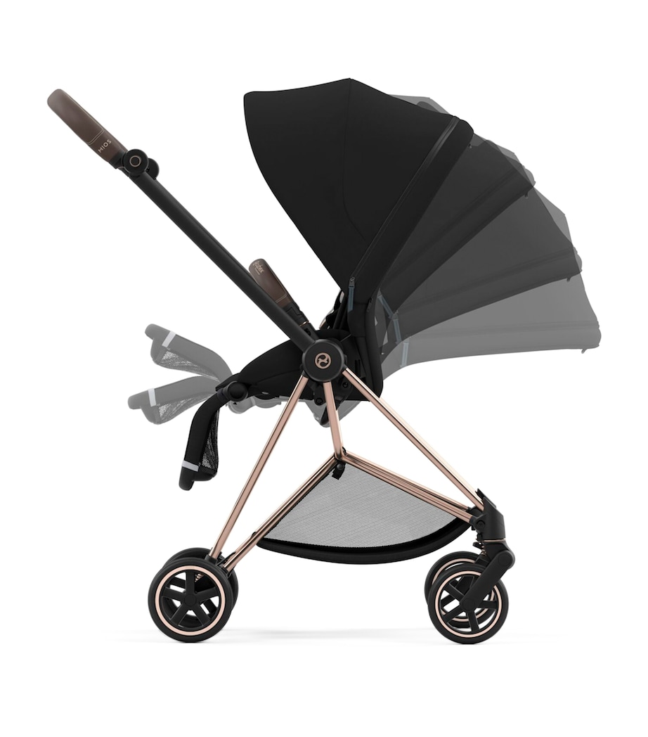 MIOS Pushchair Frame - Rosegold ROSEGOLD Image 3