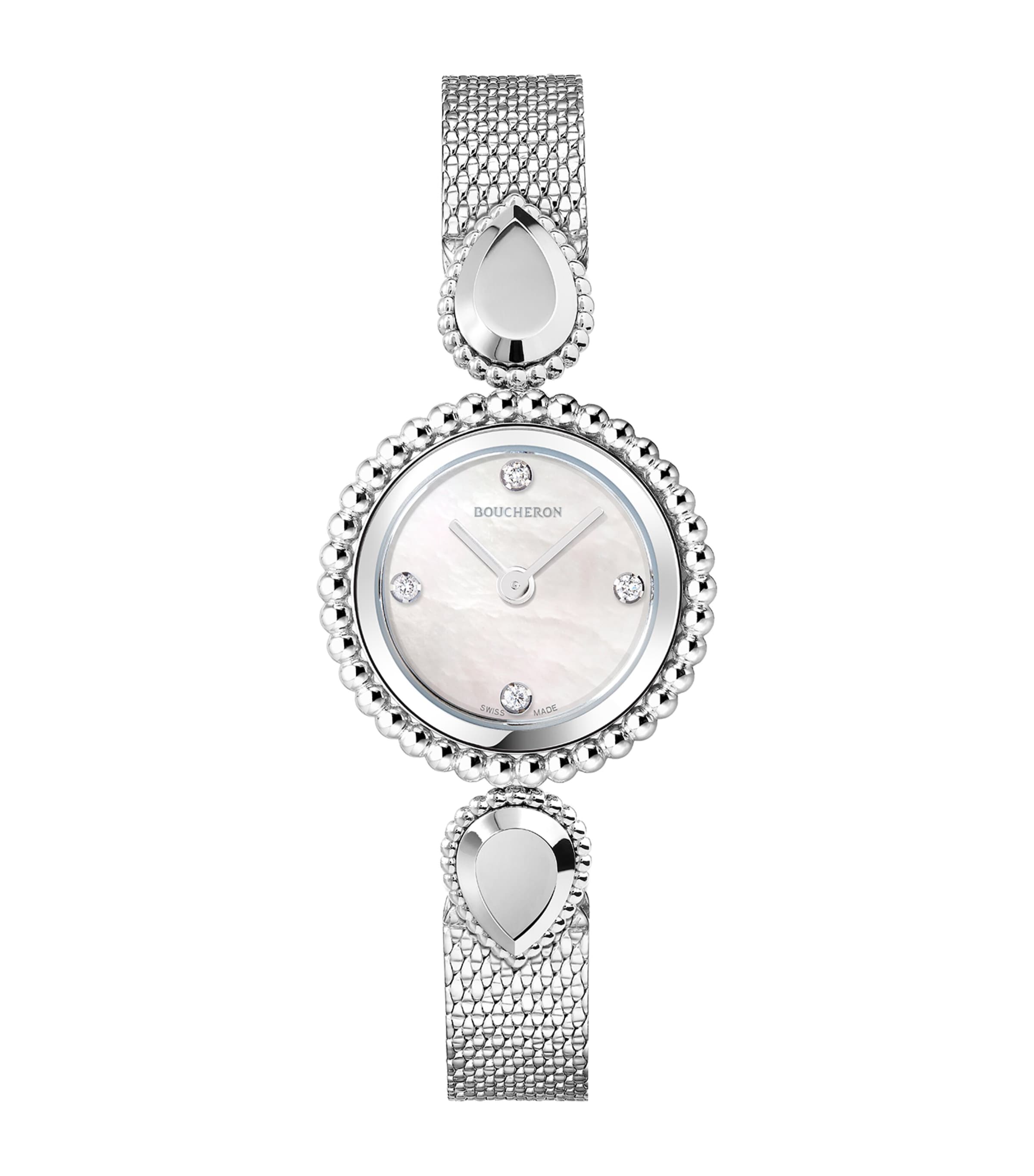 Boucheron Stainless Steel and Diamond Serpent Bohème Watch 23mm Steel Image 1
