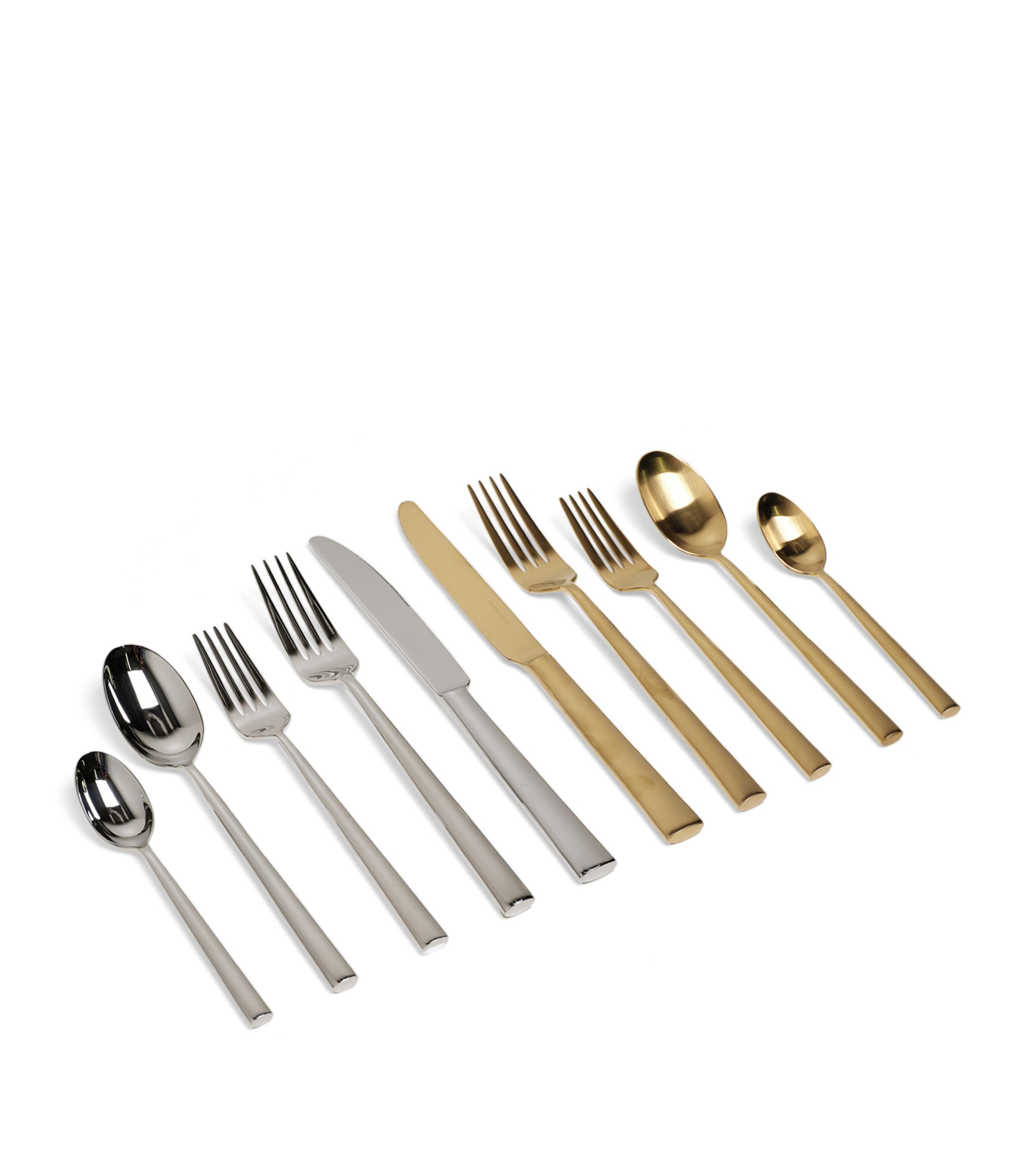 Stainless Steel 16-Piece Cutlery Set GOLD Image 4