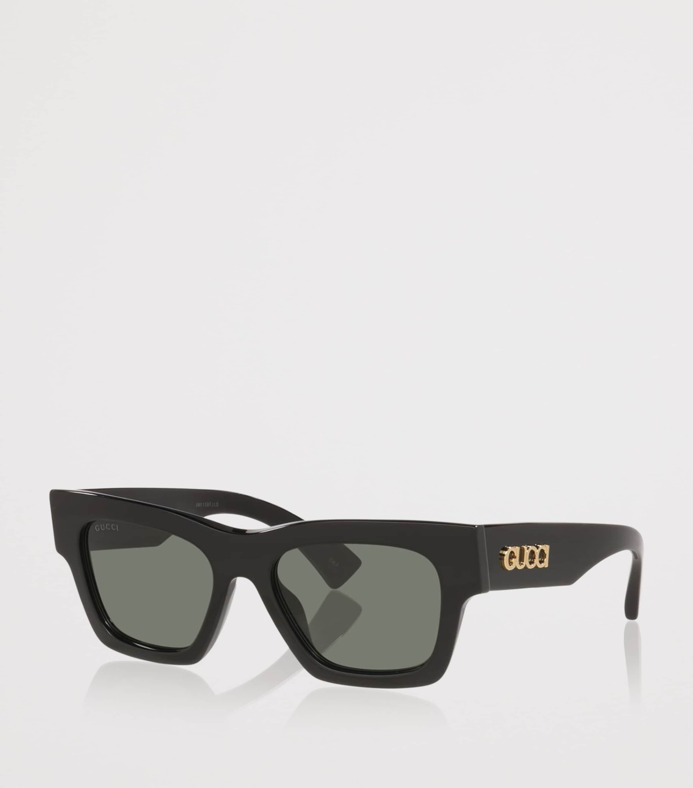 Gucci Rectangular Sunglasses Black Image 2
