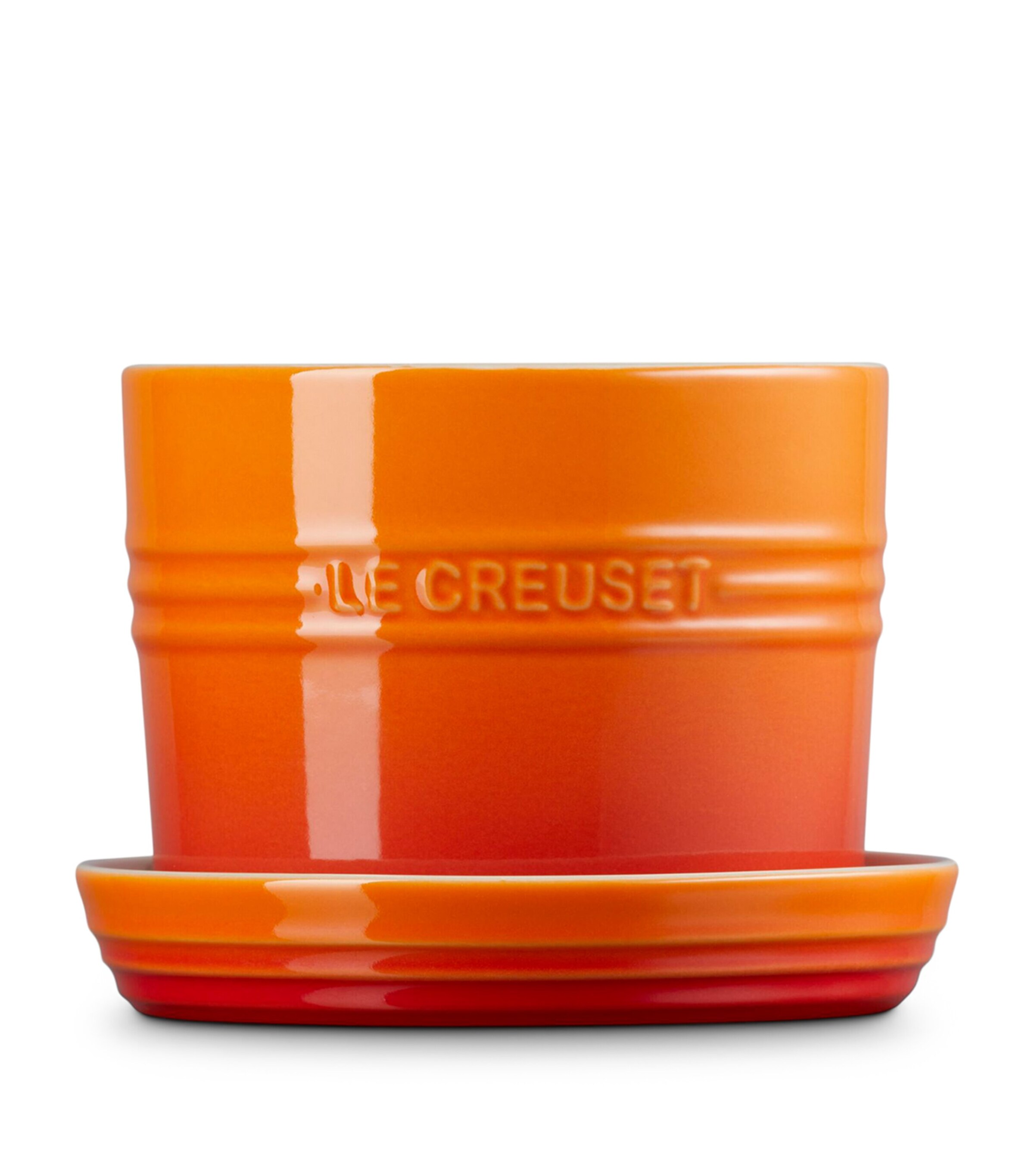 Le Creuset Stoneware Herb Planter (15cm) Volcanic Image 3