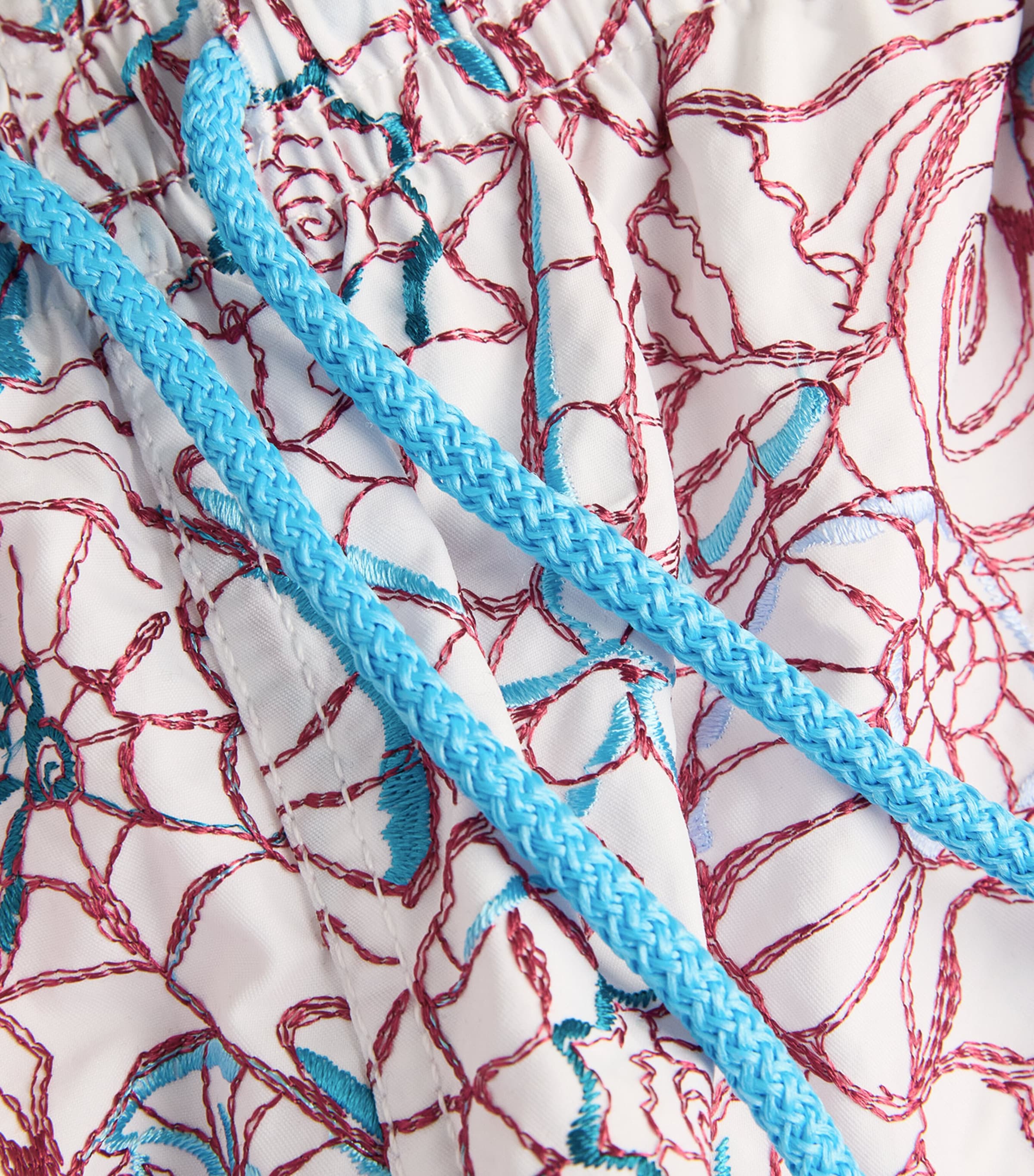 Embroidered-Shells Mistral Swim Shorts 010 WHITE Image 5