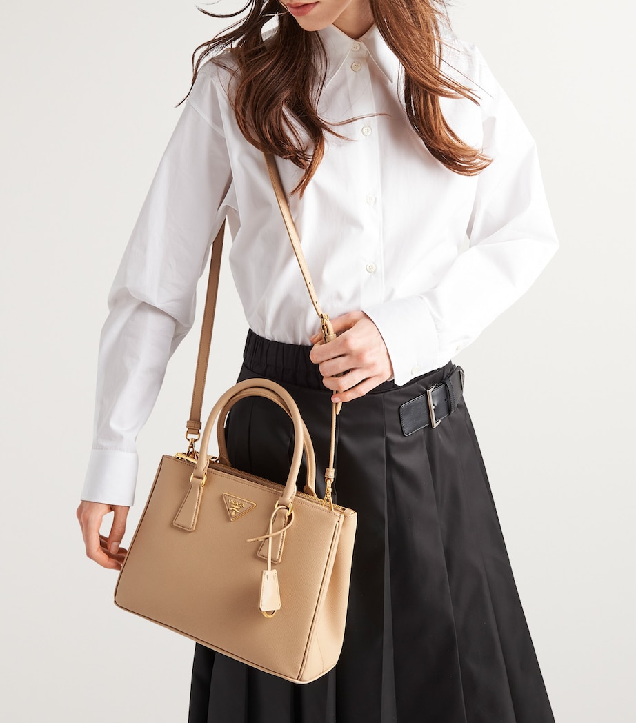 Prada Medium Leather Galleria Top-Handle Bag Image 2