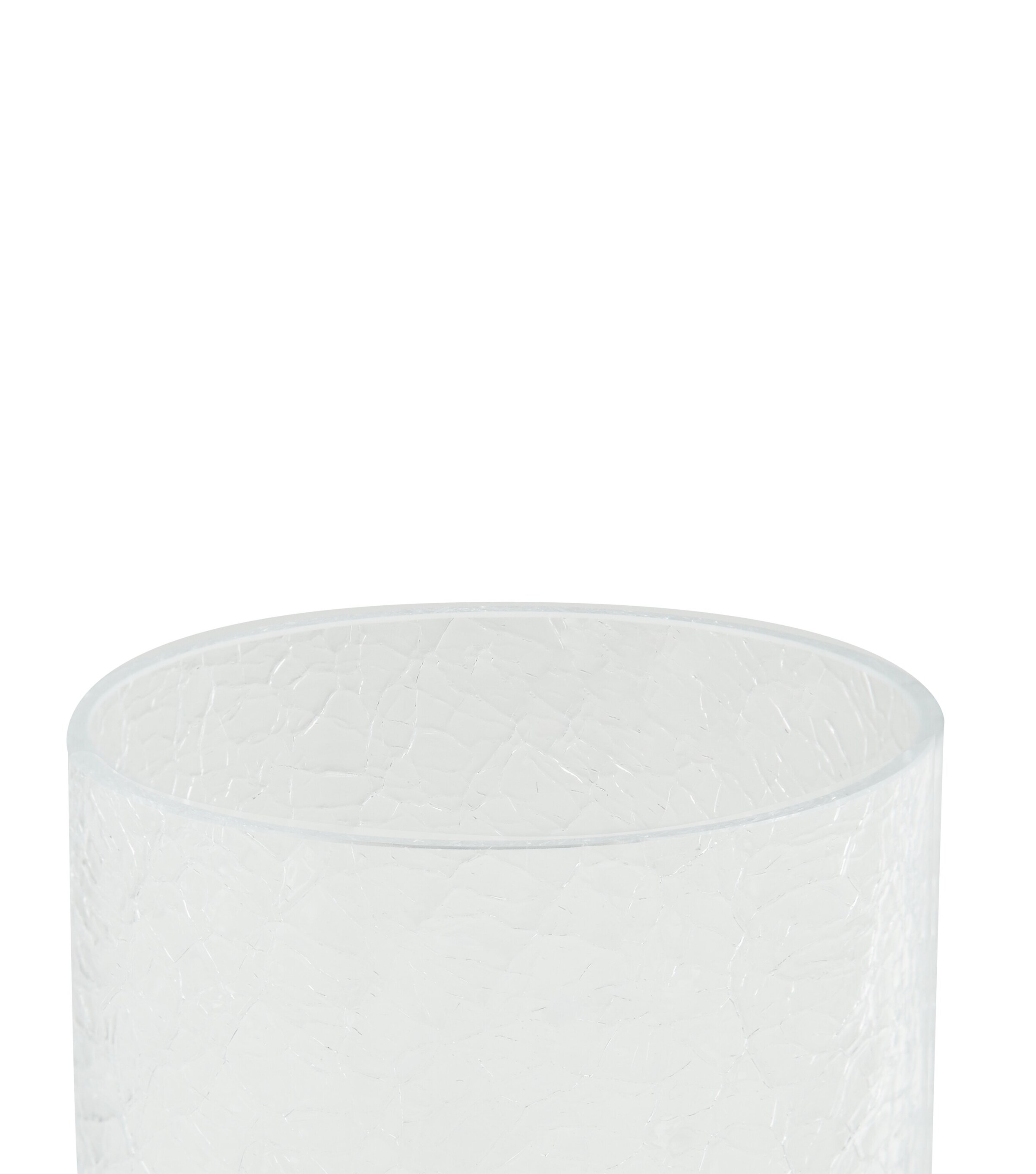 ZODIAC Cracked Crystal Tumbler Silver Image 2